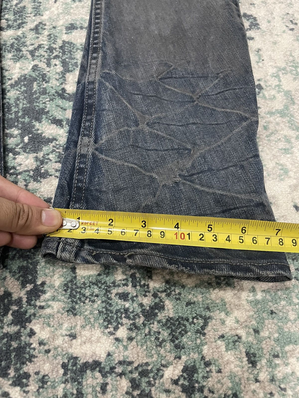 Other AW10 HNBM Dirty Sewn Denim Pants Size US 32 / EU 48 - 5 Thumbnail