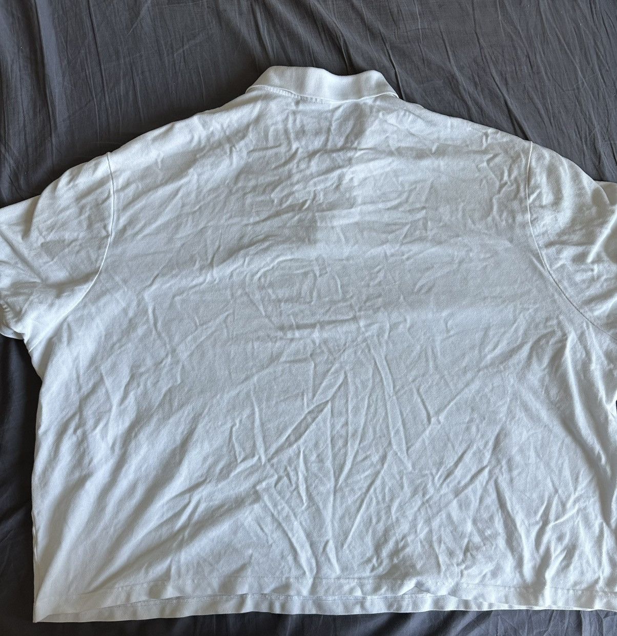 Balenciaga BALENCIAGA OVERSIZED BB LOGO POLO SHIRT – WHITE – SIZE 3 Size US L / EU 52-54 / 3 - 13 Thumbnail