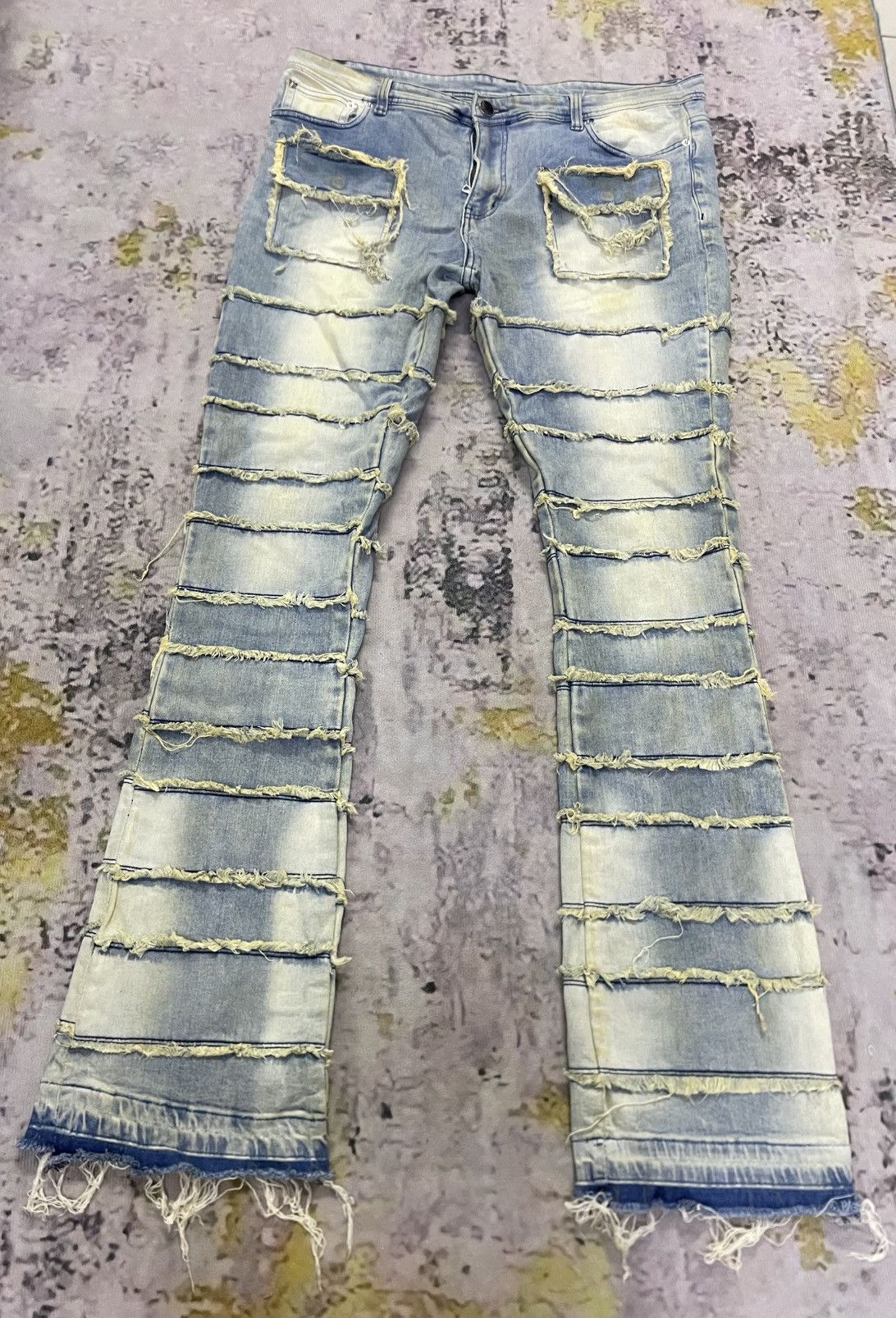 Other Stacked Jeans Retro Streetware Size US 40 / EU 56 - 1 Thumbnail