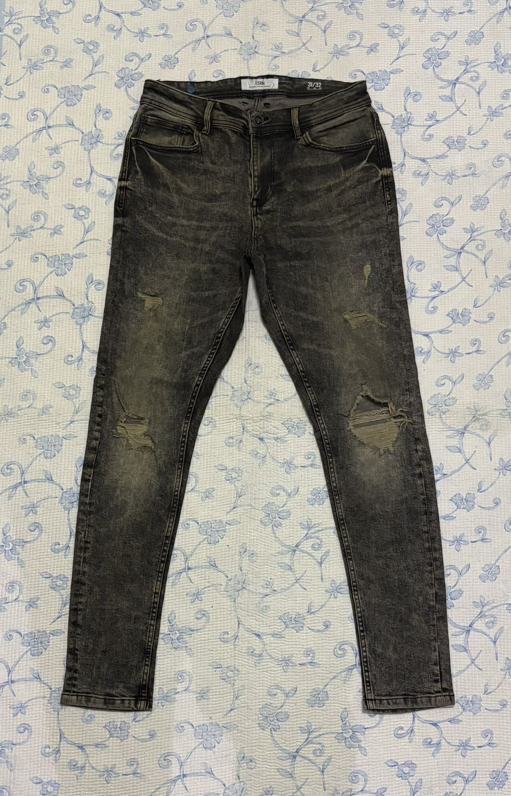 Other FSBN Streetwear Jeans Distressed Denim Size US 31 - 2 Thumbnail