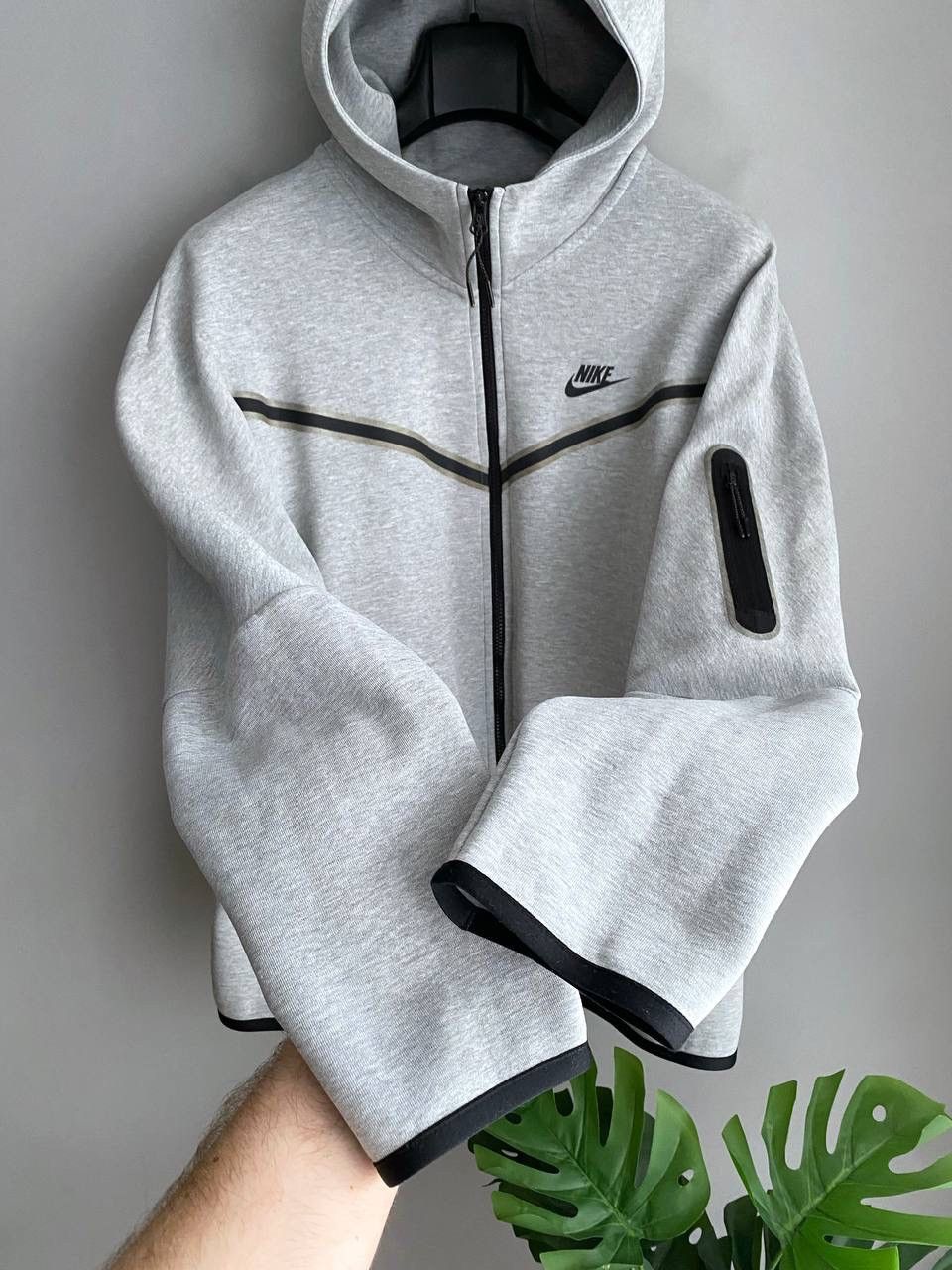 Nike Nike Tech Fleece Men's Grey Zip Hoodie, Size XL, CU4489-063 Size US XL / EU 56 / 4 - 8 Thumbnail