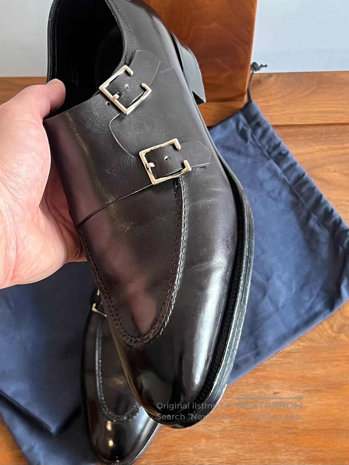 John Lobb John Lobb SC2017 Limited Double Monk. Size US 9.5 / EU 42-43 - 3 Thumbnail