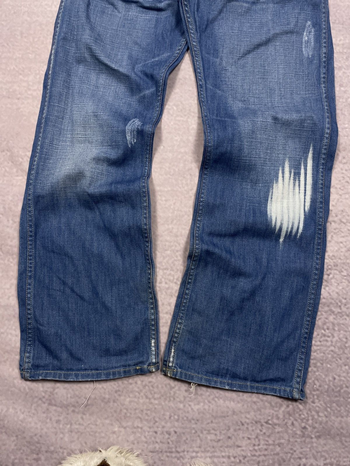 Japanese Brand Vintage Y2K LGB IfSixWasNine Style Diesel Denim Jeans Size US 33 - 3 Thumbnail