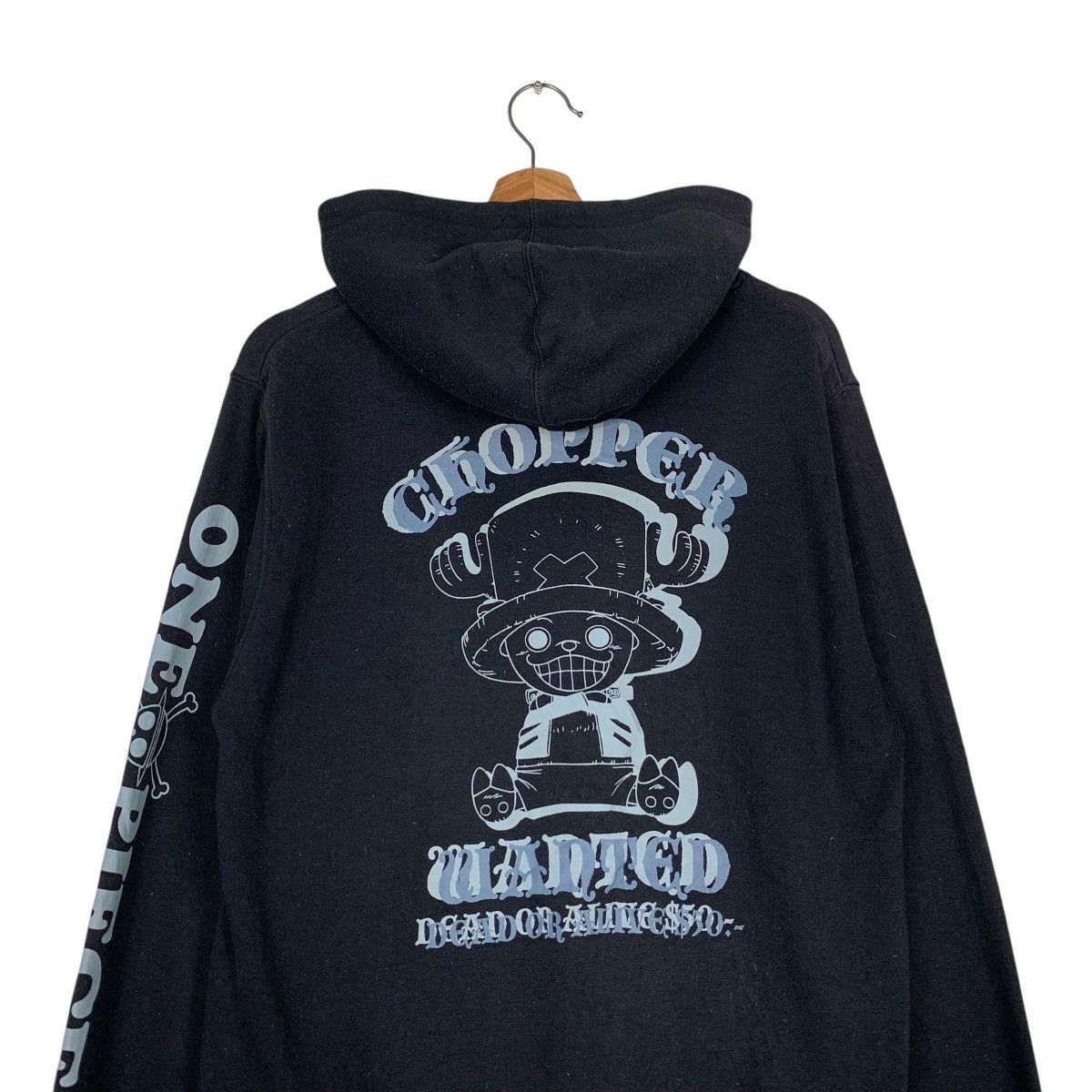 Japanese Brand ONE PIECE Tony Chopper Graphics Printed Hoodies #1436-C65 Size US L / EU 52-54 / 3 - 2 Thumbnail