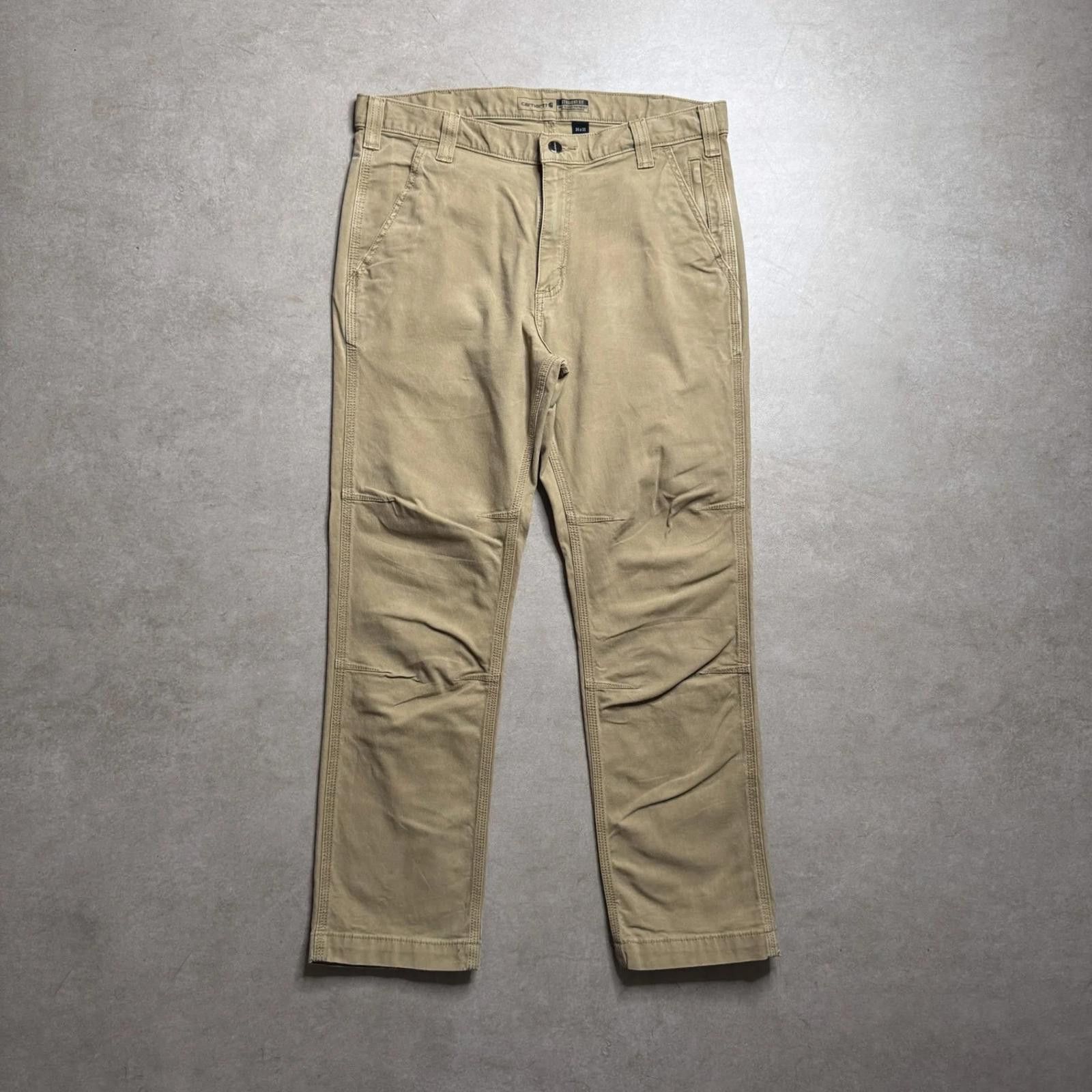 Carhartt Vintage Carhartt Beige Pants - 34x30 Size US 34 / EU 50 - 1 Thumbnail