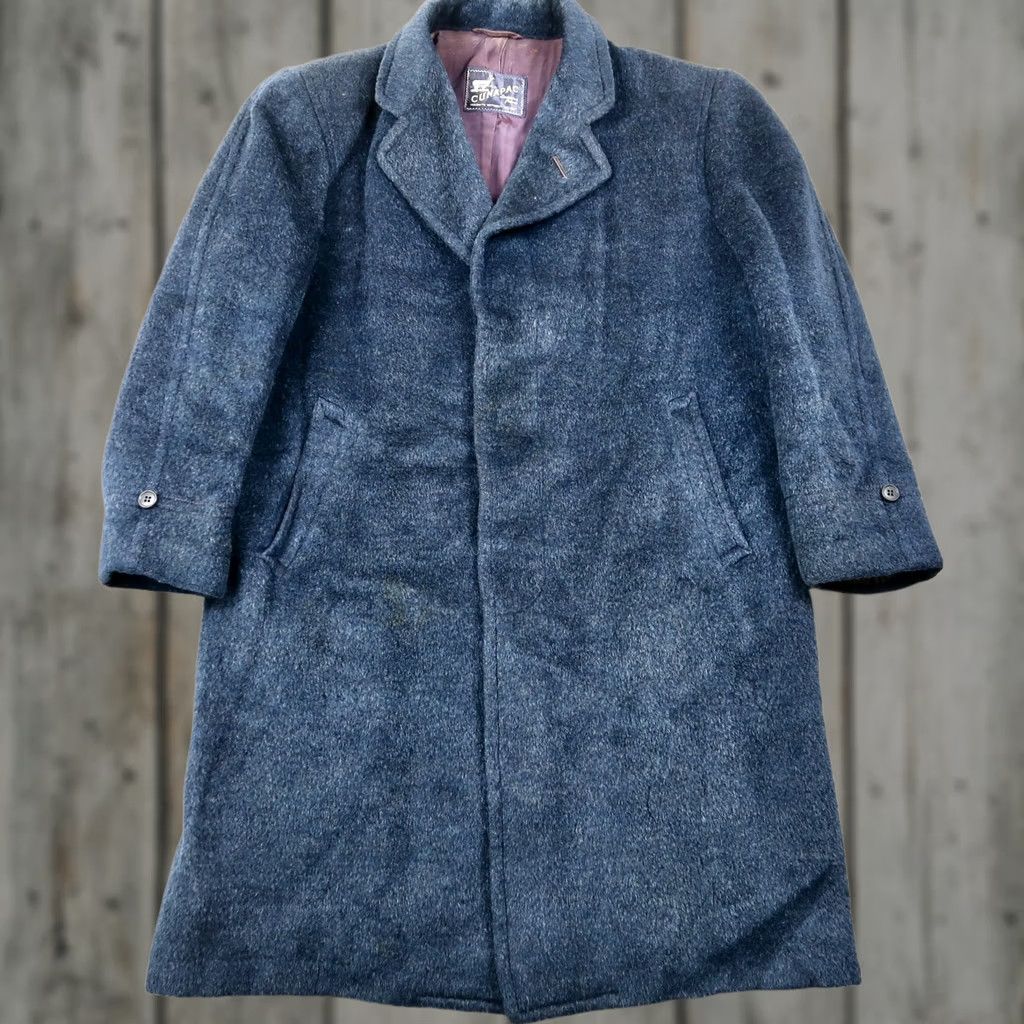 Vintage VINTAGE Cunapac Alpaca Wool Fuzzy Overcoat Trench Long Coat Mens L Town Clad Size US L / EU 52-54 / 3 - 1 Thumbnail
