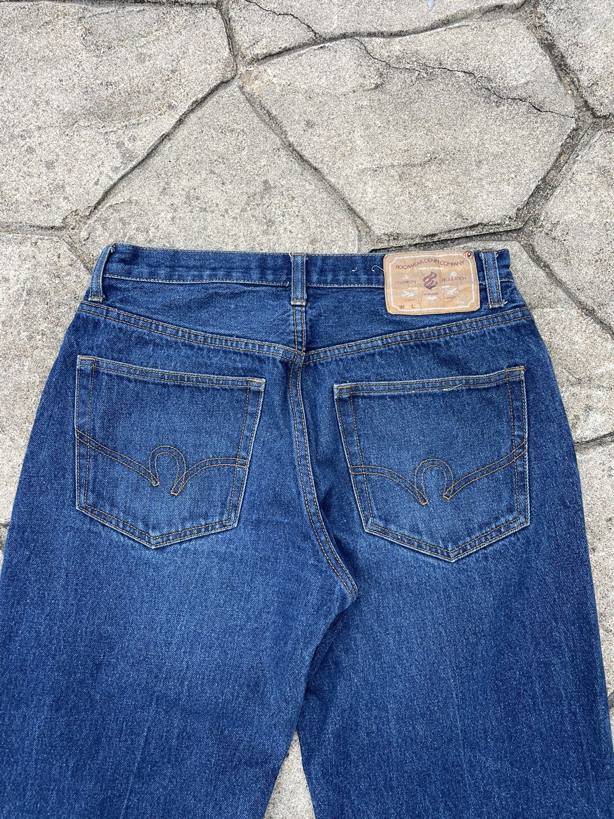 Rocawear Y2K Rocawear Basic Blue Straight Leg Denim Pants Size US 32 / EU 48 - 4 Thumbnail