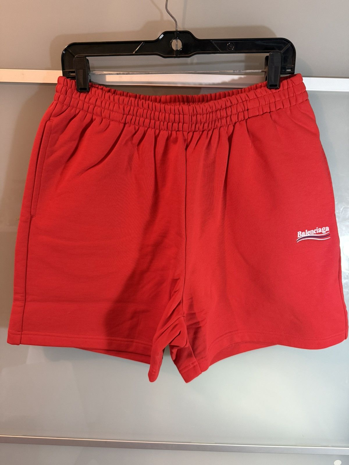 Balenciaga Balenciaga Political Campaign Large Fit Sweat Shorts Size S Size US 30 / EU 46 - 1 Thumbnail