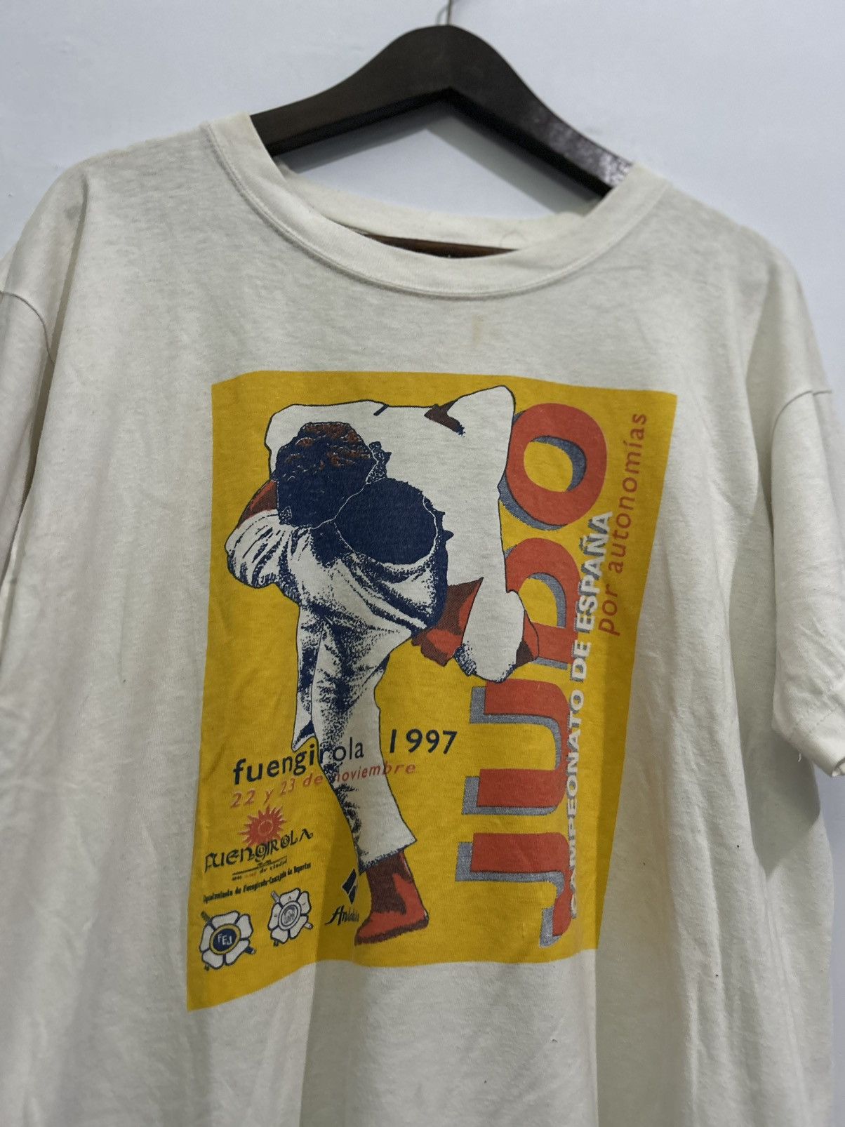 Band Tees Vintage 1997 Judo Championship Art Tshirt Size US L / EU 52-54 / 3 - 3 Thumbnail