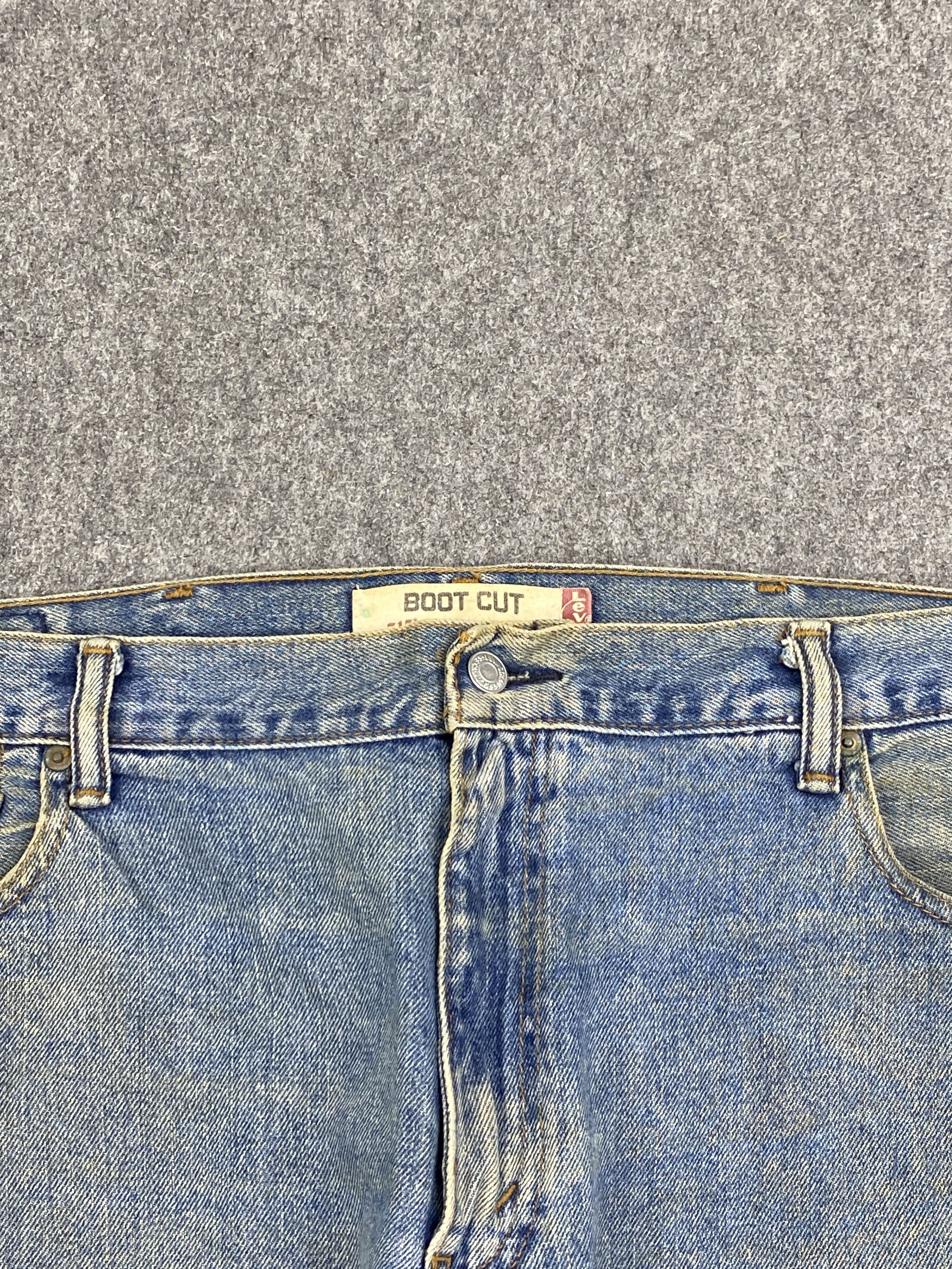 Levi's × Vintage Vintage Levis 517 Rusty Flared Dirty Jeans Size US 42 / EU 58 - 11 Thumbnail
