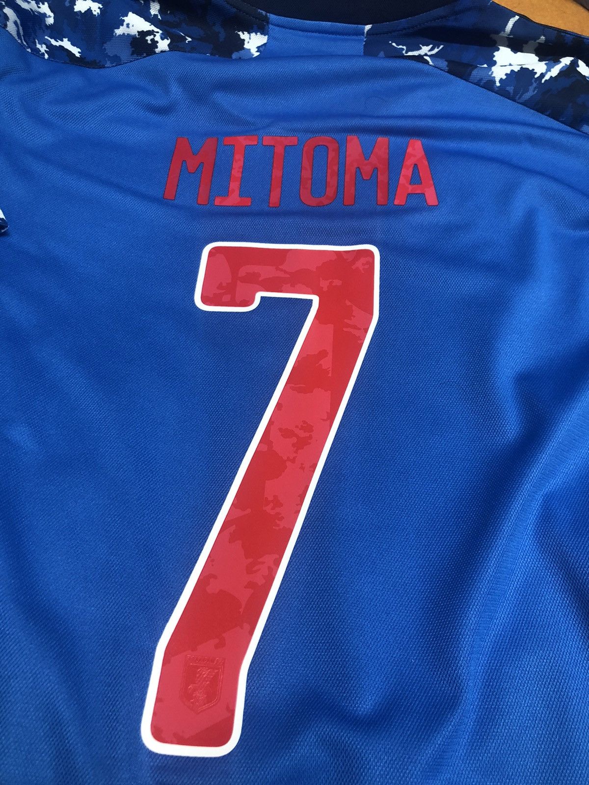 Japan 20/21 home shirt #7 Mitoma (Bnwt)