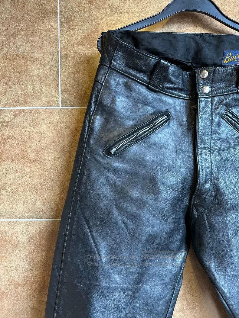 Buco Buco J99 Motorcycle Leather Pants Size US 32 / EU 48 - 4 Thumbnail