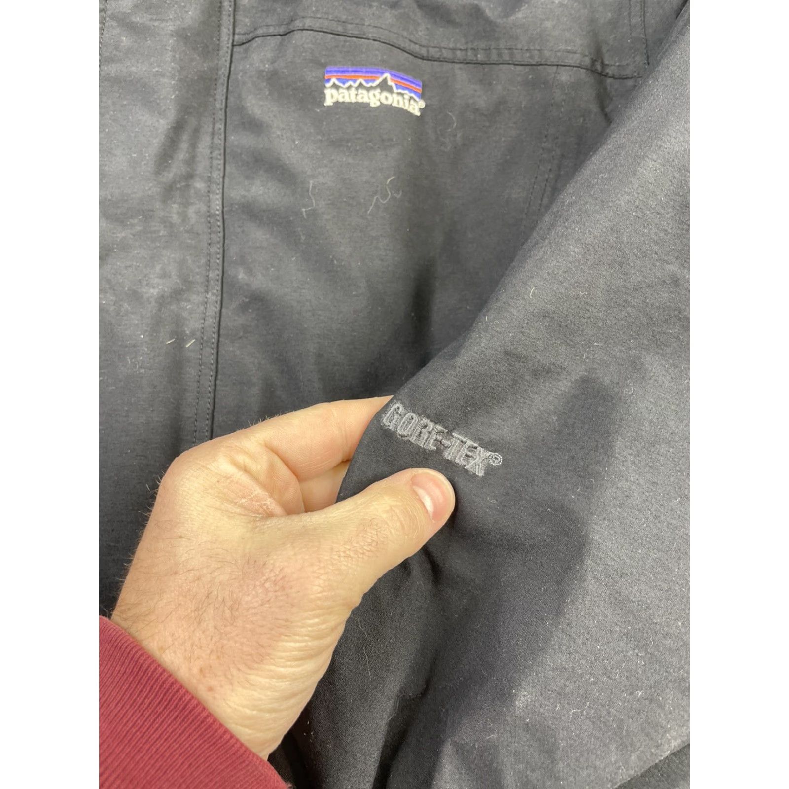 Patagonia VINTAGE Patagonia LIQUID SKY Jacket Gore-Tex Hooded Black XS Women Jacket/Coat Size XS / US 0-2 / IT 36-38 - 2 Thumbnail