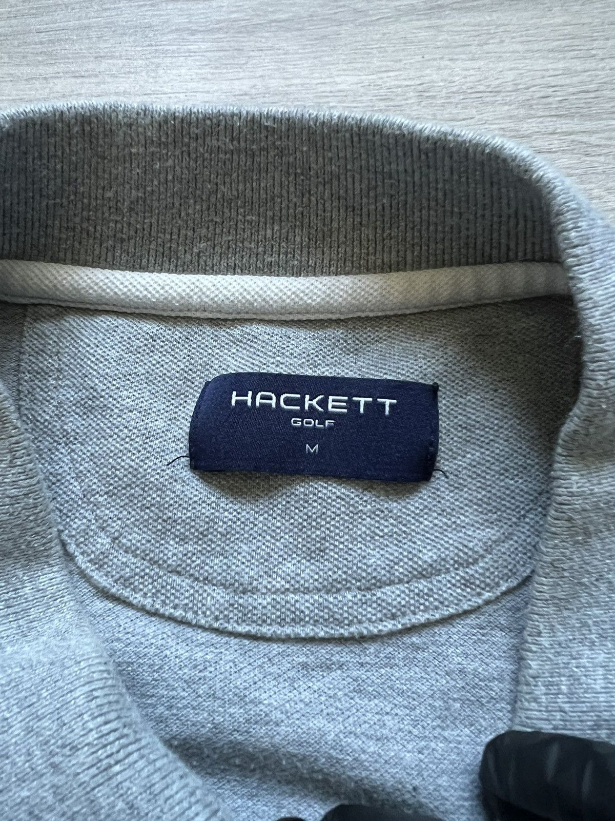 Hackett Vintage Hackett Polo T-shirt Grey Old Money Size US M / EU 48-50 / 2 - 8 Thumbnail