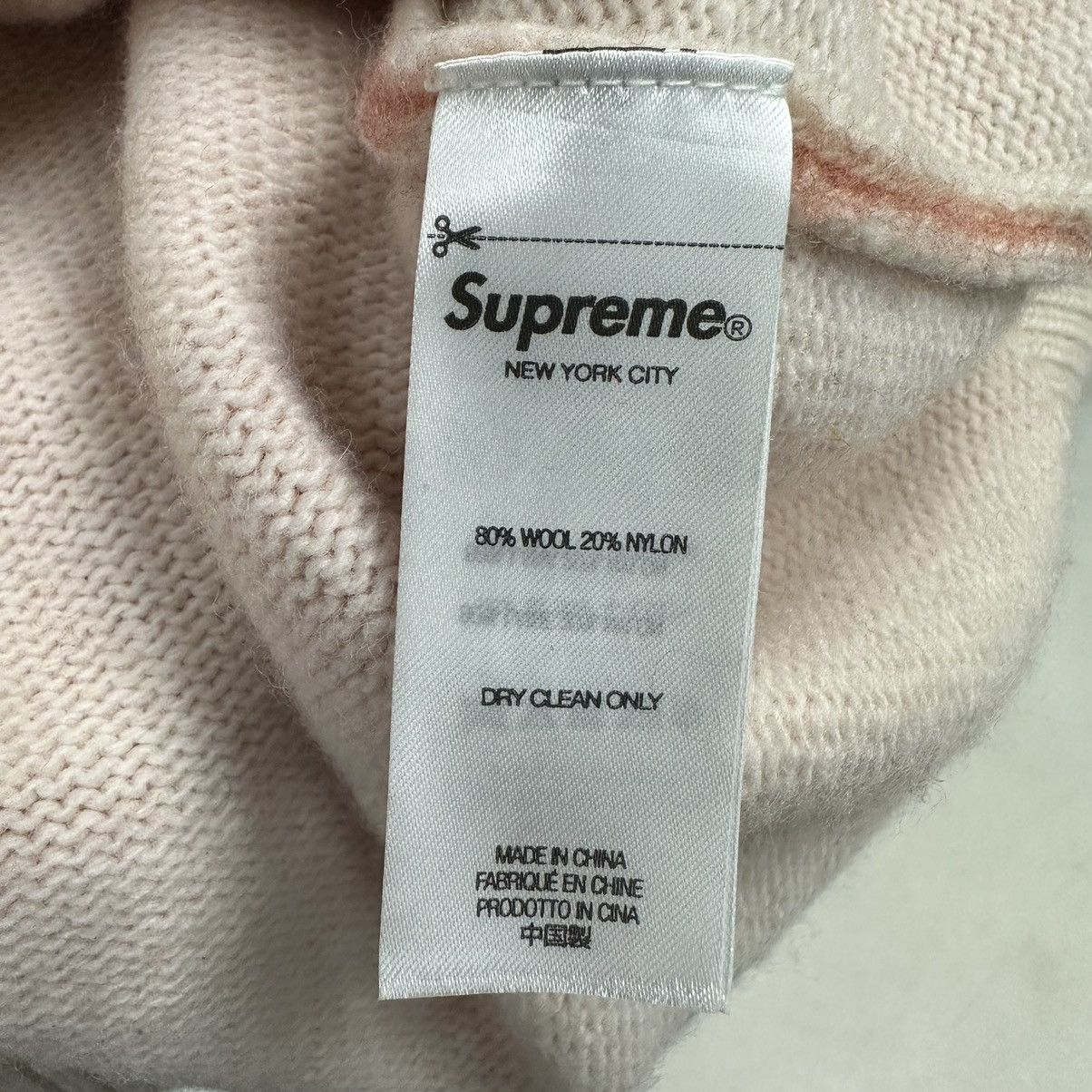 Supreme Supreme Blurred Logo Sweater | Grailed