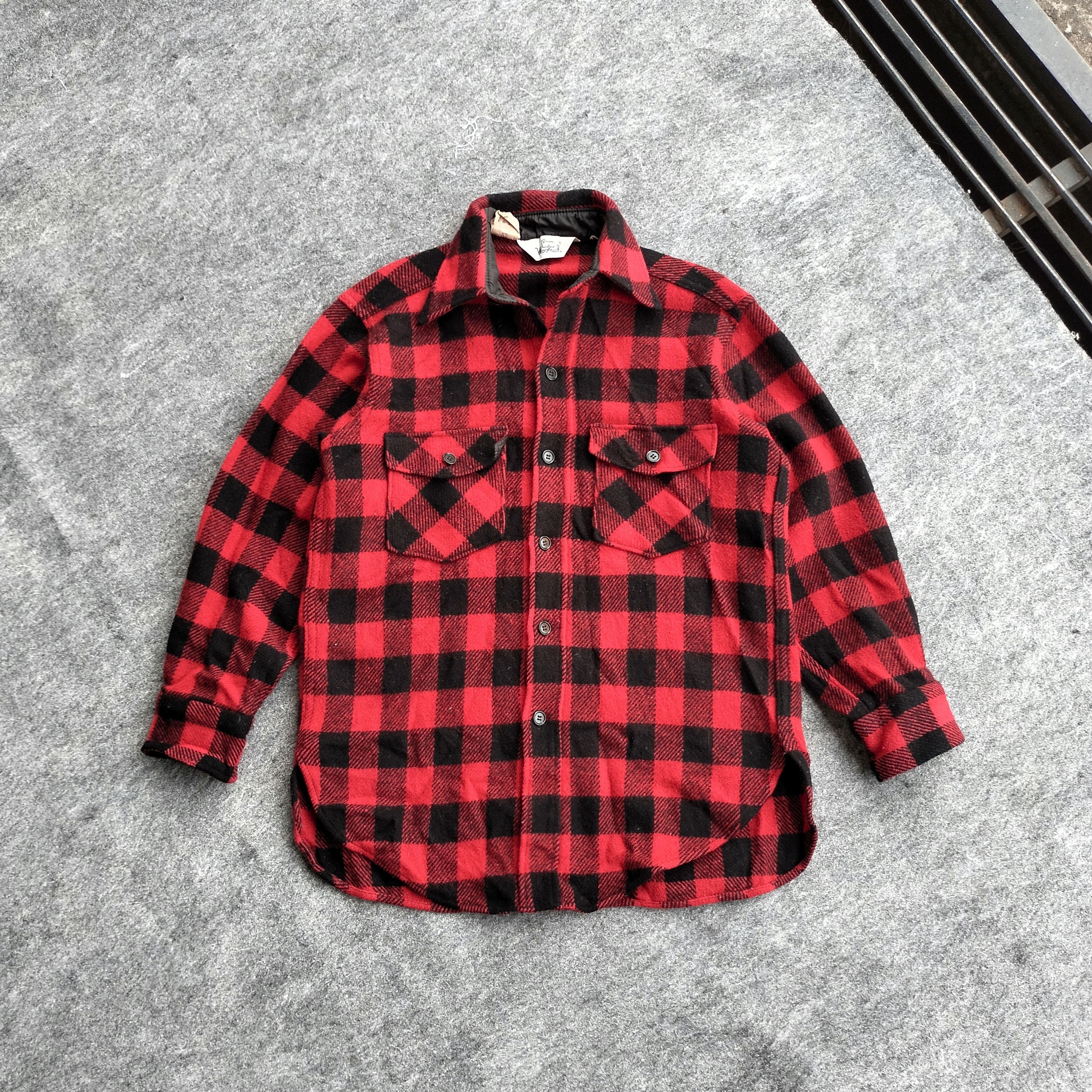 Woolrich Woolen Mills Woolrich heavy wool shirt Size US S / EU 44-46 / 1 - 1 Thumbnail