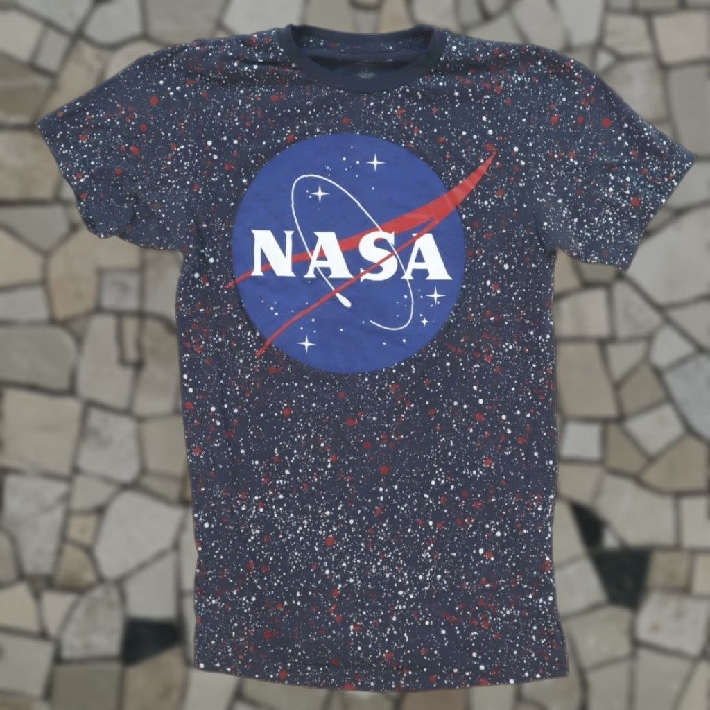 NASA Buzz Aldrin NASA All Over Print T-Shirt Black S Mens Size US S / EU 44-46 / 1 - 1 Thumbnail