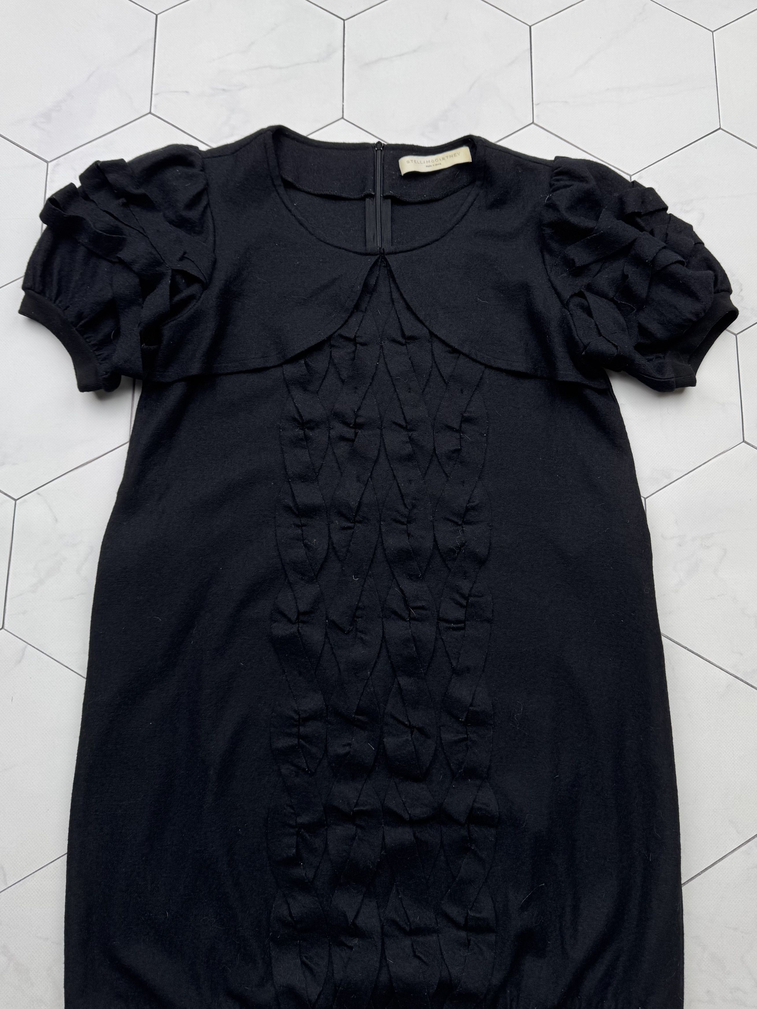 Stella McCartney Stella McCartney Wool Dress (B364) Size M / US 6-8 / IT 42-44 - 2 Thumbnail