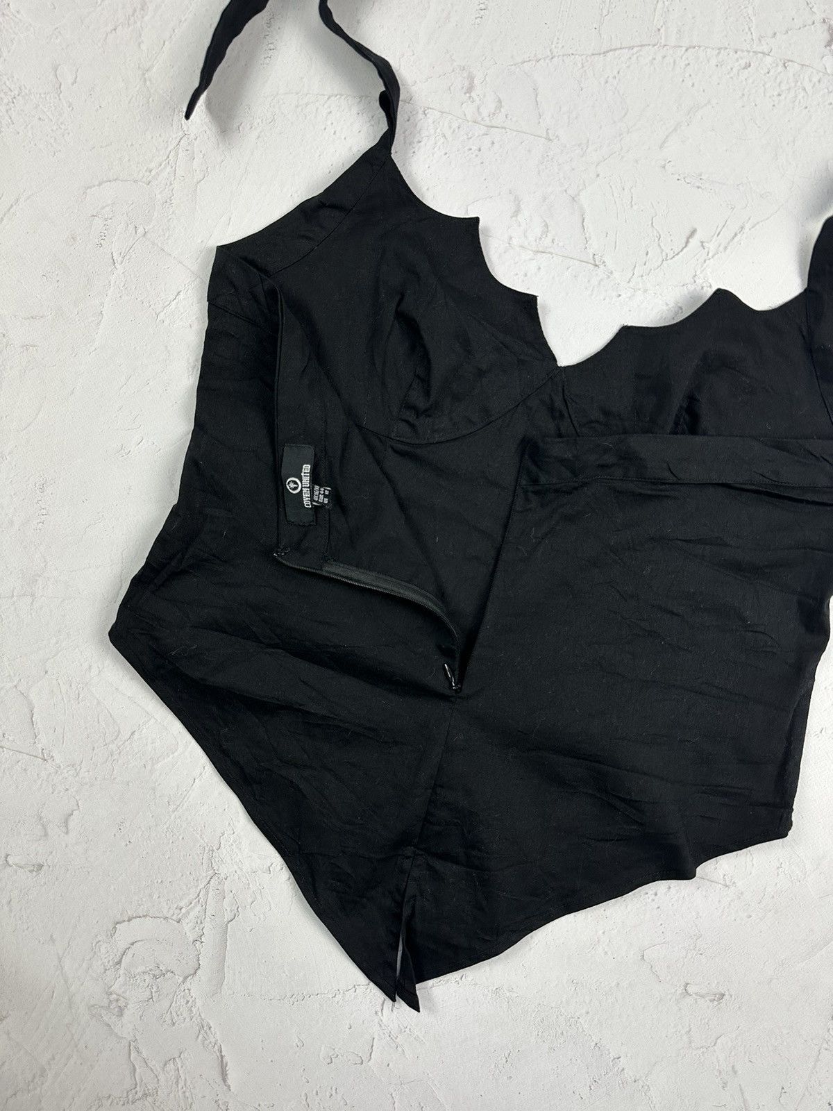 Japanese Brand × Vintage Vintage Black Tank Top Size L / US 10 / IT 46 - 5 Thumbnail