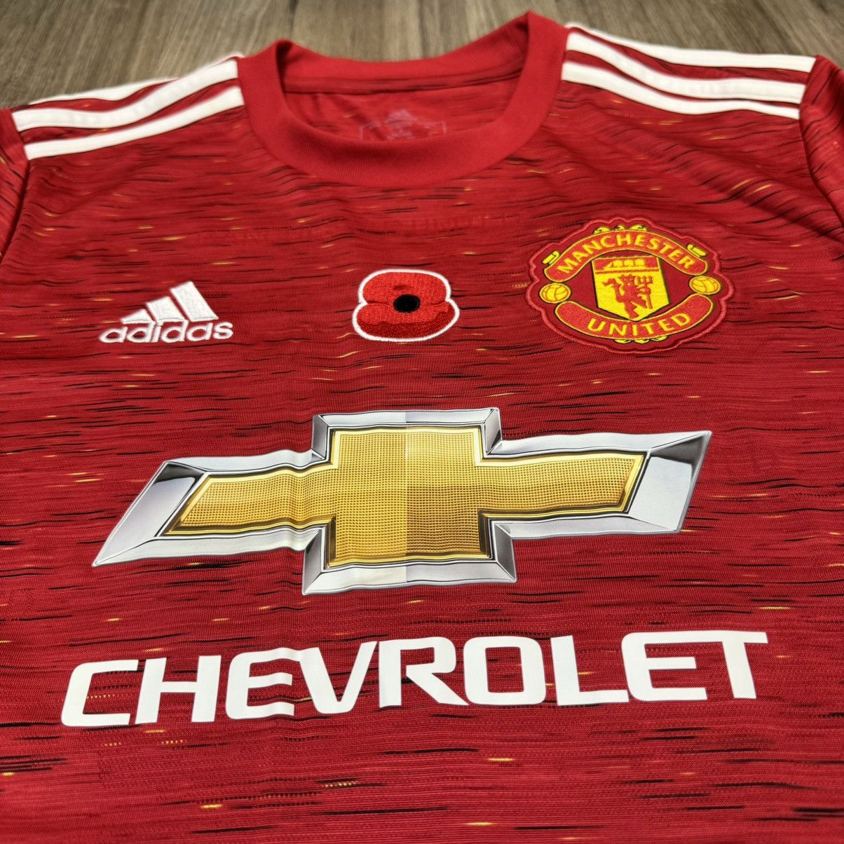 Adidas Manchester united 20/21 home shirt #18 B.Fernades Size US M / EU 48-50 / 2 - 3 Thumbnail