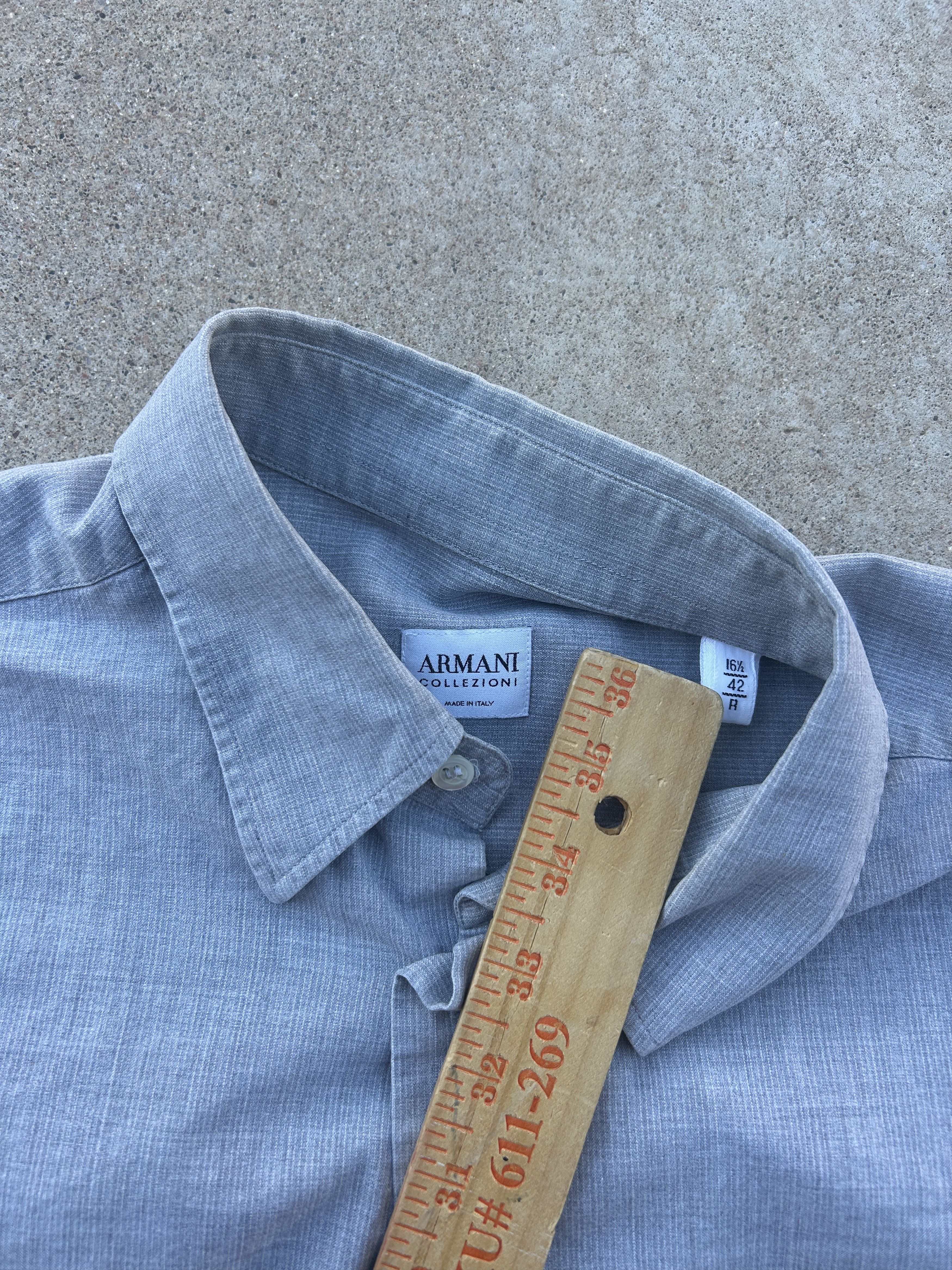 Armani Exchange Vintage y2k Modern Armani Exchange Long Sleeve Casual Dress Size US L / EU 52-54 / 3 - 2 Thumbnail