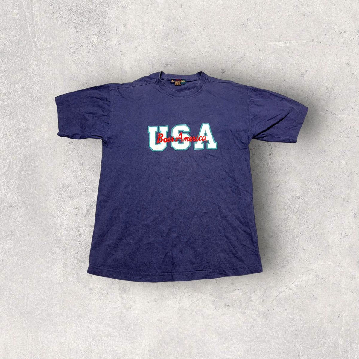 Vintage Vintage Boss America tee Size US L / EU 52-54 / 3 - 1 Thumbnail