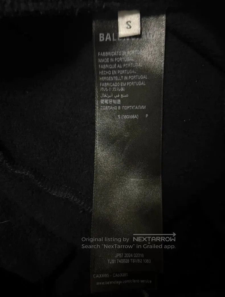 Balenciaga Balenciaga 25SS Logo Print Sweatpants. Size US 28 / EU 44 - 4 Thumbnail