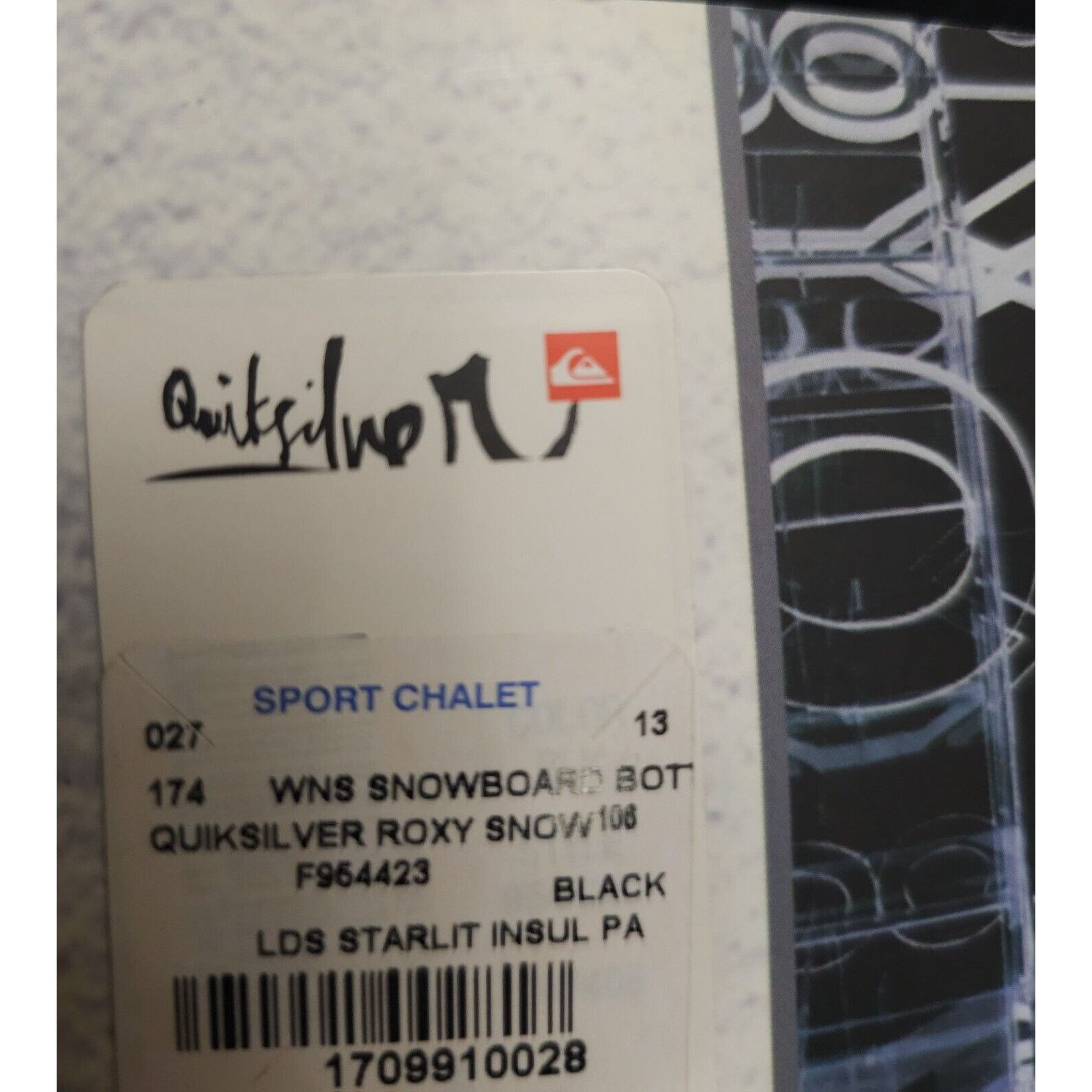 Quiksilver ROXY Snowboard Bot Utility 5000 mm Quiksilver Snowboard S Size 27" / US 4 / IT 40 - 13 Thumbnail