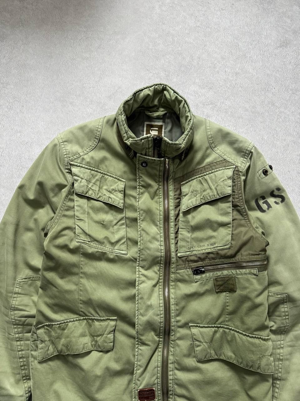 G-Star G STAR RAW MULTIPOCKET MILITARY AVANTGARDE FIELD JACKET Y2K Size US M / EU 48-50 / 2 - 6 Thumbnail