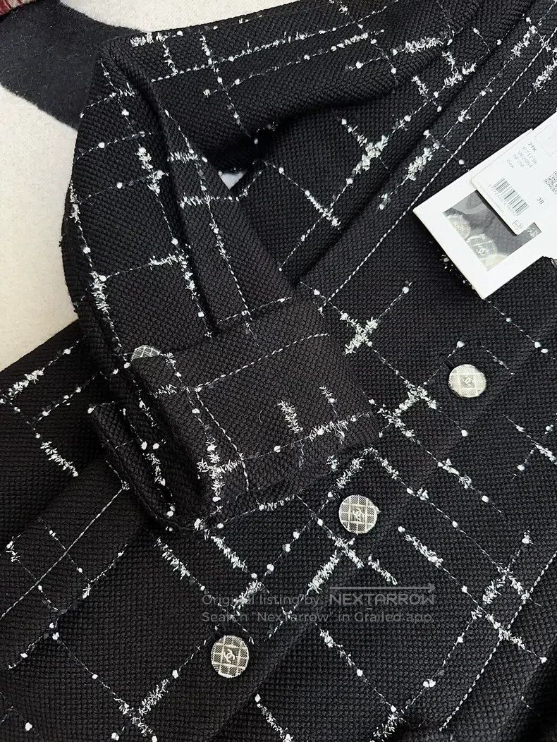 Chanel Chanel 21k autumn and winter black meteor broken diamond s Size XS / US 0-2 / IT 36-38 - 3 Thumbnail