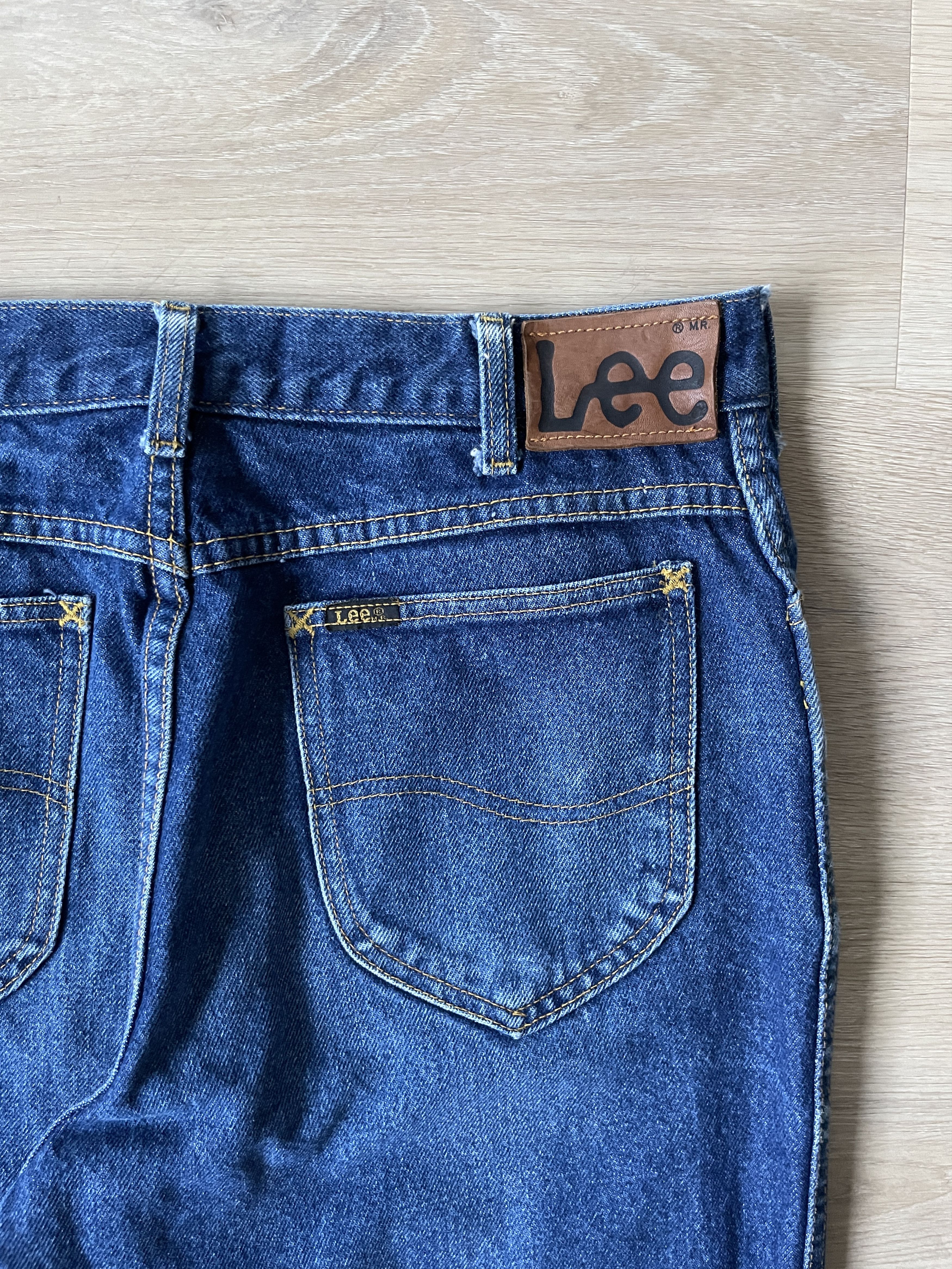 Lee × Vintage 90s Lee Faded Bootcut Flared Jeans Size US 32 / EU 48 - 5 Thumbnail