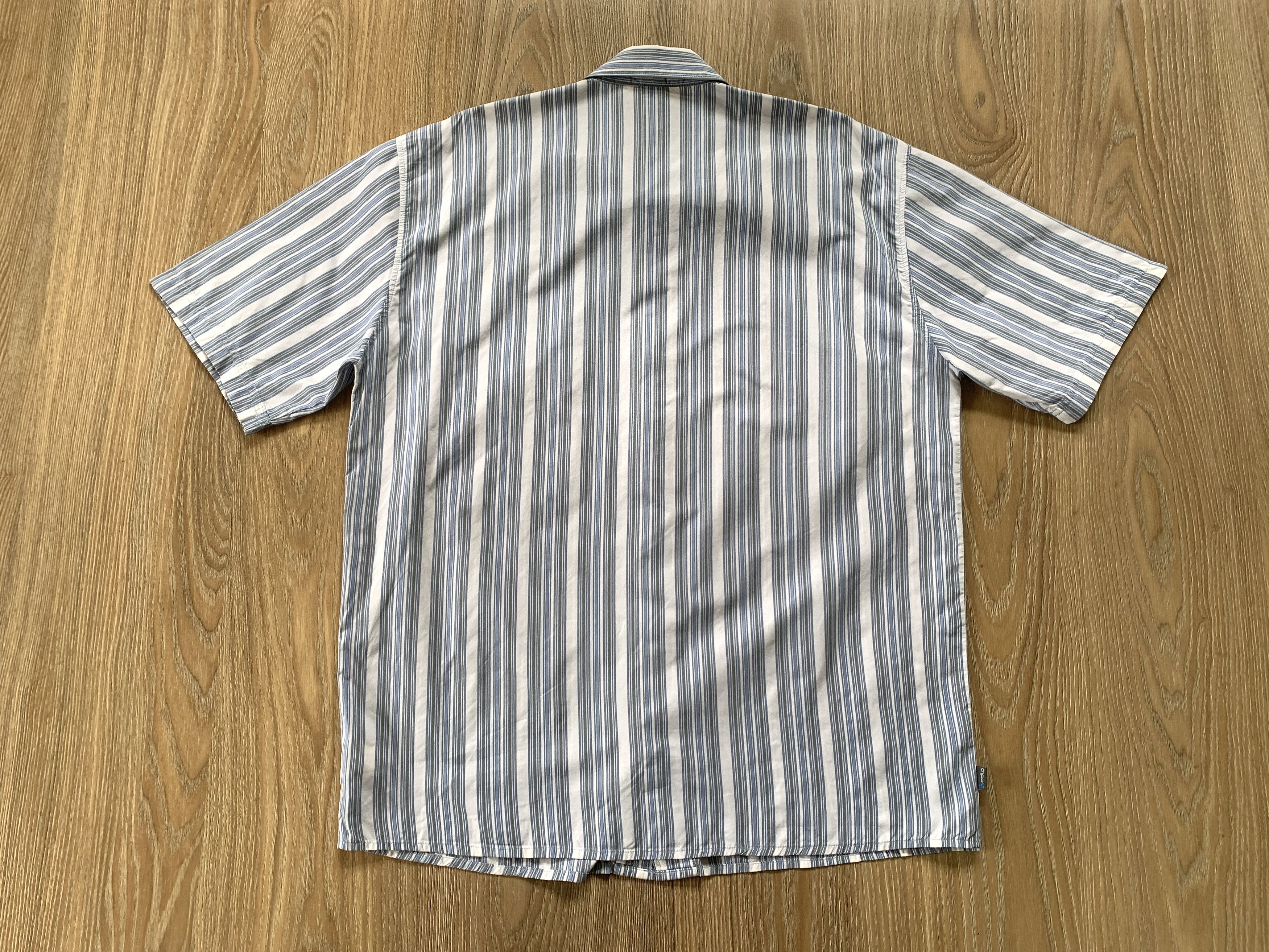 Odlo Odlo Men's Ultra Light Stripe Treking Short Sleeve Shirt Size US L / EU 52-54 / 3 - 3 Thumbnail