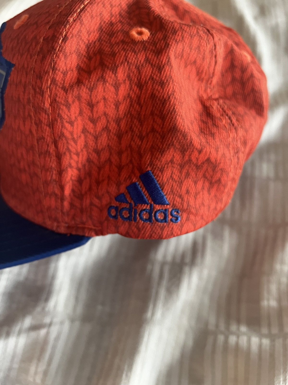 Adidas New York Knicks Official Team Adidas Cap Blue Orange Size ONE SIZE - 4 Thumbnail