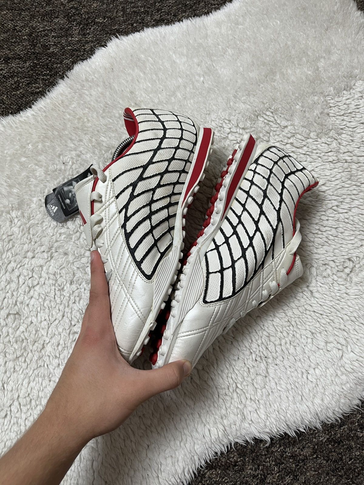 Adidas Very Rare Vintage Adidas F20 Spider Hype Sneakers Size US 9 / EU 42 - 9 Thumbnail