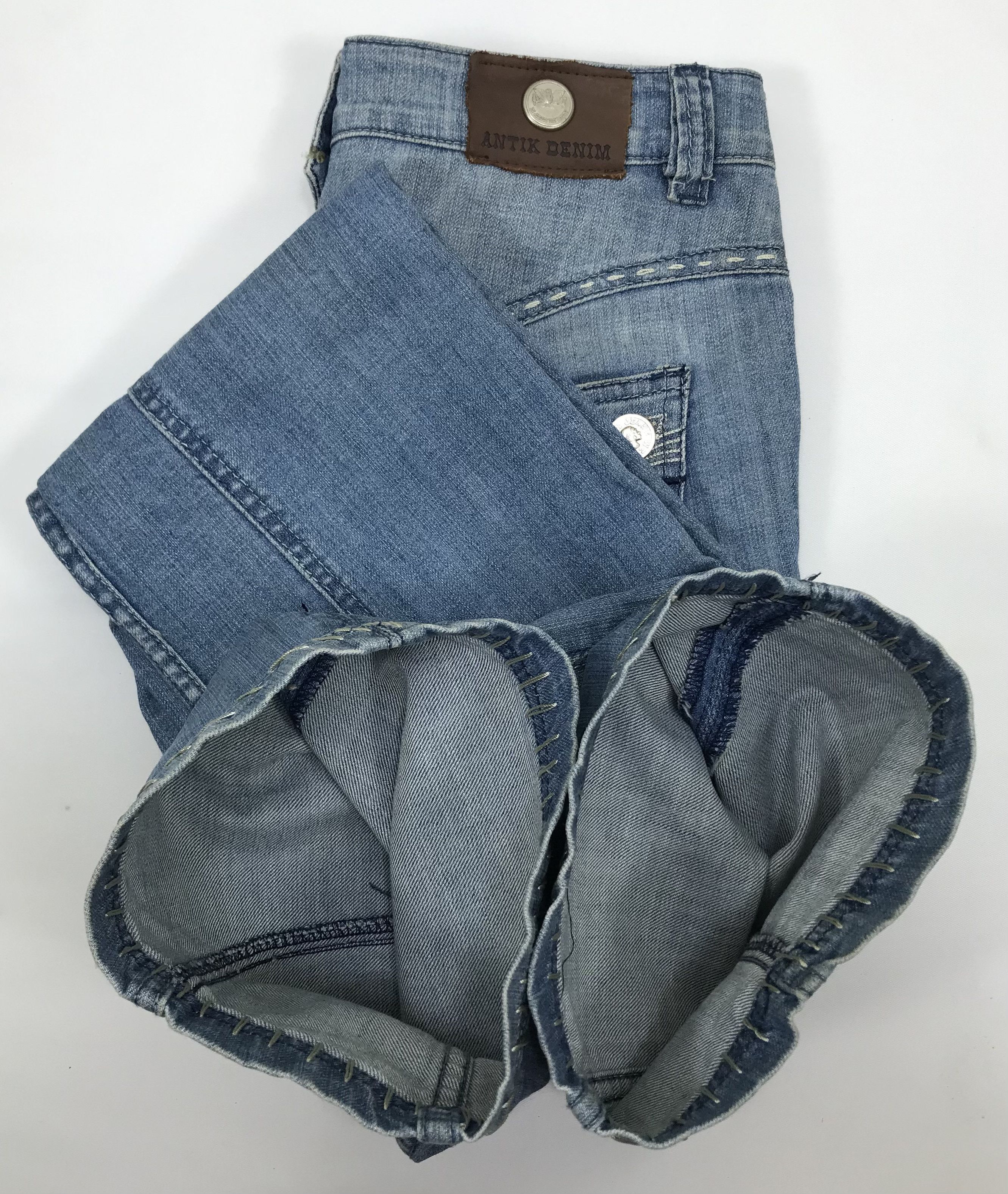 Antik Denim Vintage Antik Denim Flare Jeans Size 28" / US 6 / IT 42 - 12 Thumbnail