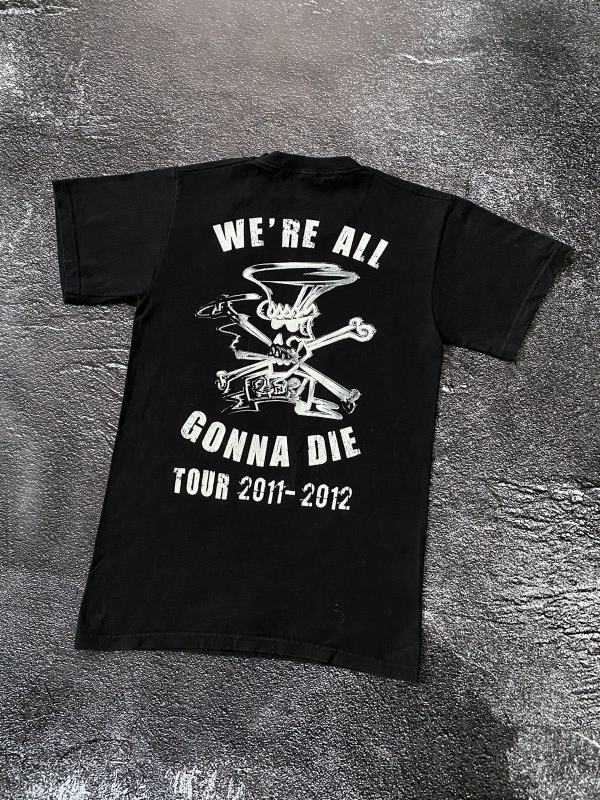 Band Tees Vintage Slash 2011/2012 Tour T-Shirt We’re All Gonna Die Size US S / EU 44-46 / 1 - 2 Thumbnail