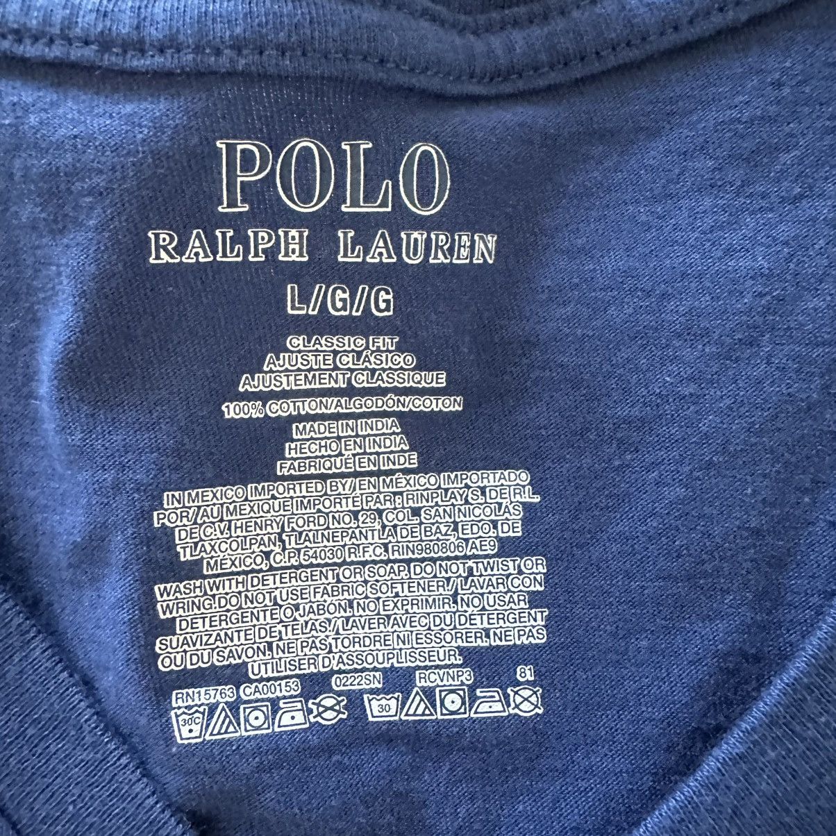 Polo Ralph Lauren Polo Ralph Lauren Men’s V-Neck Classic Fit T-Shirt Large Size US L / EU 52-54 / 3 - 3 Thumbnail