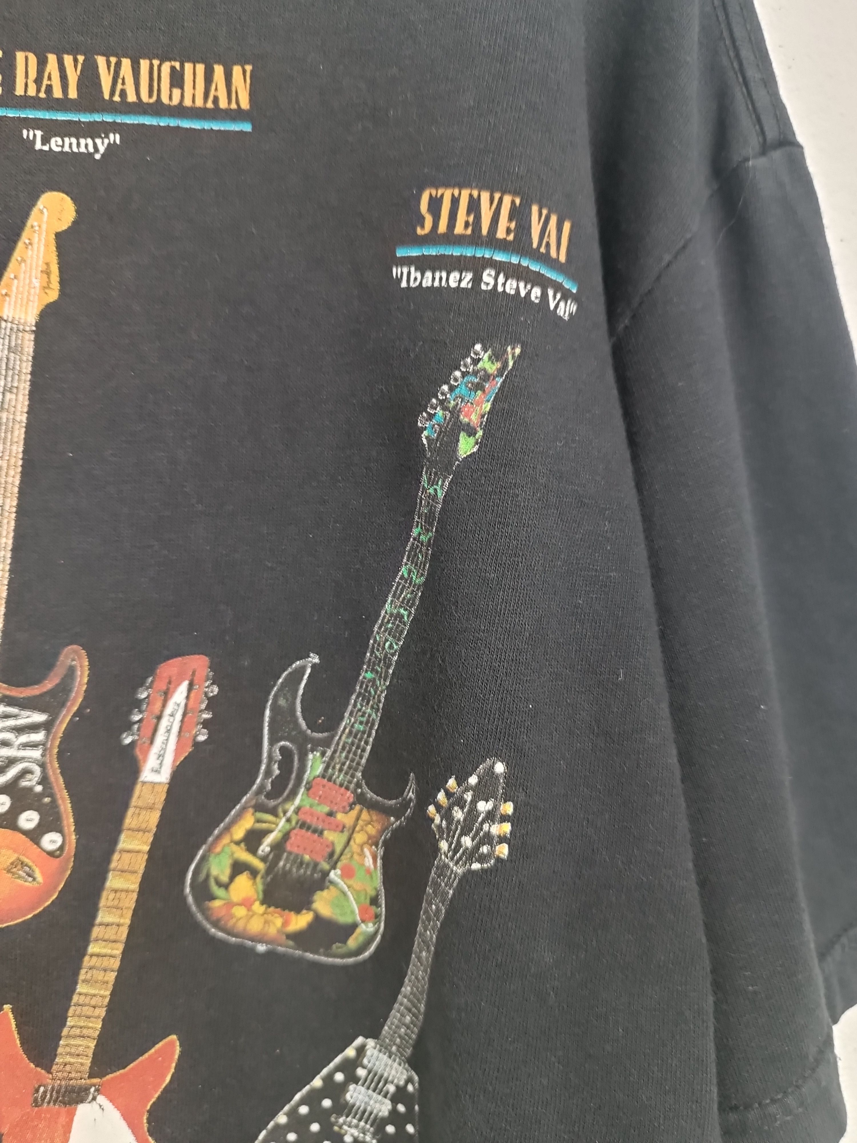 Vintage VINTAGE 2000s FAMOUS GUITAR PRINCE JIMMY PAGE HENDRIX VAI Ts Size US XL / EU 56 / 4 - 19 Thumbnail
