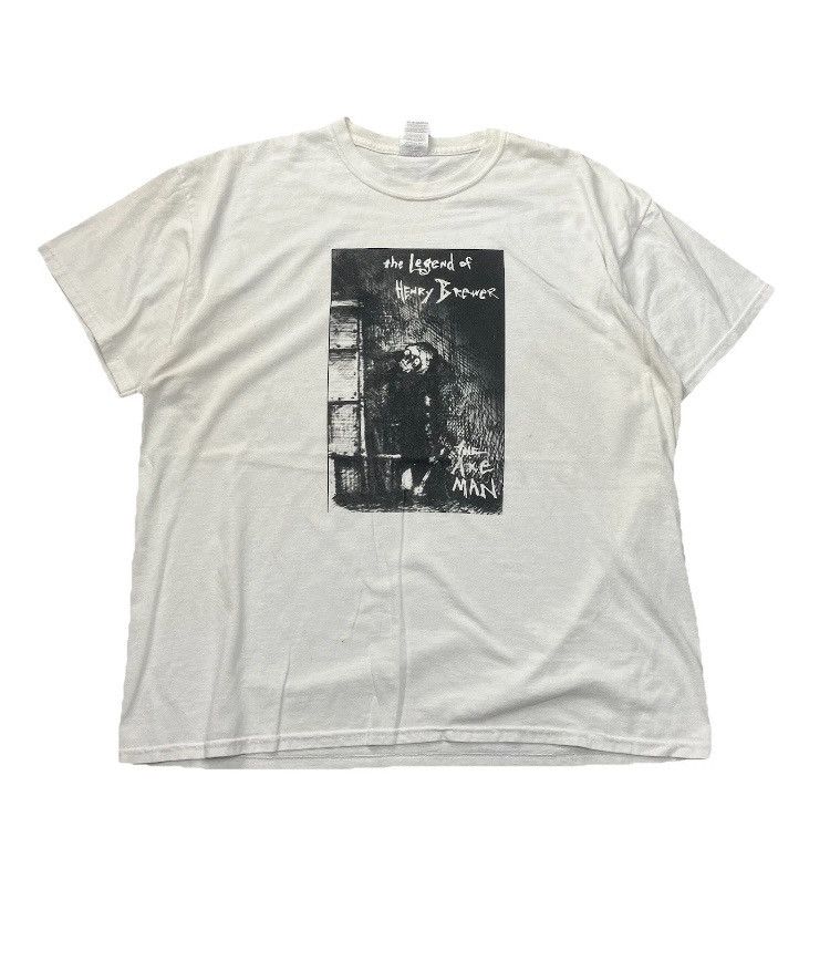 Expert Horror × Vintage Obscure horror the legend of Henry brewer the axe man shirt Size US XXL / EU 58 / 5 - 2 Thumbnail