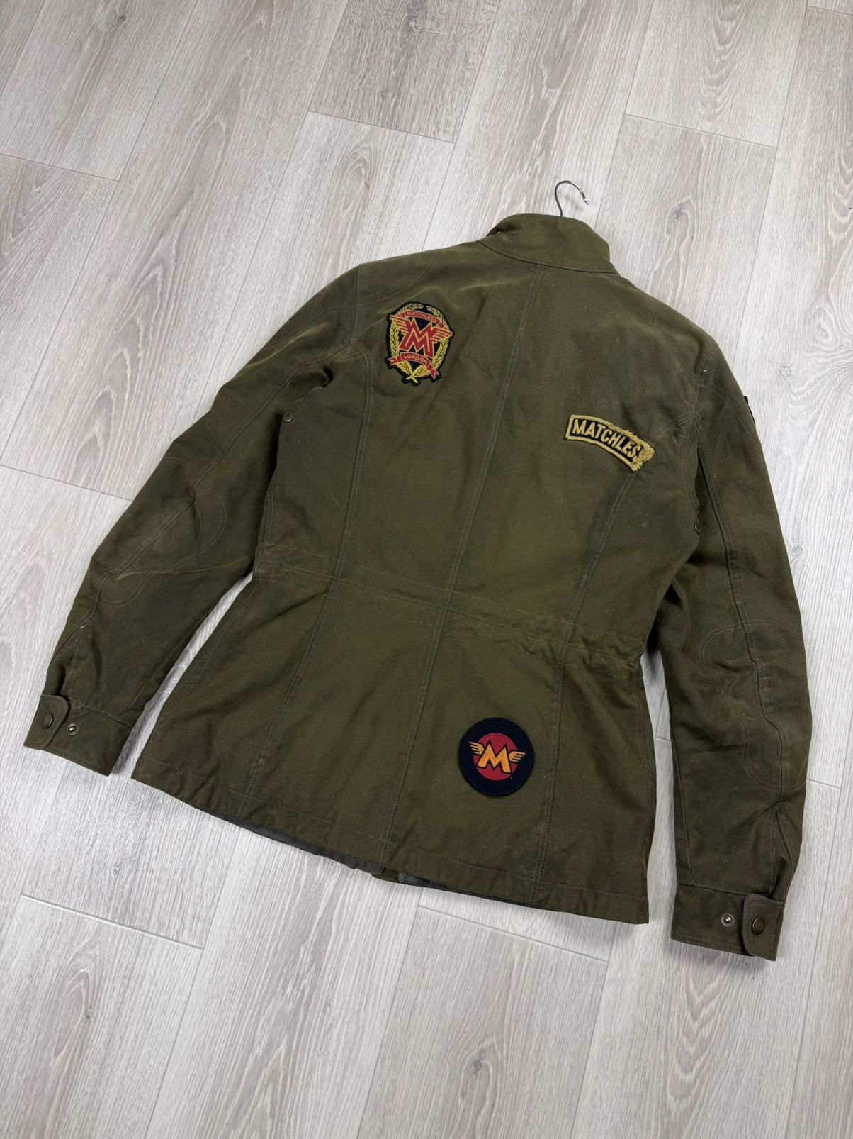 Matchless Matchless Miss Diana Military Green Jacket Size M / US 6-8 / IT 42-44 - 13 Thumbnail