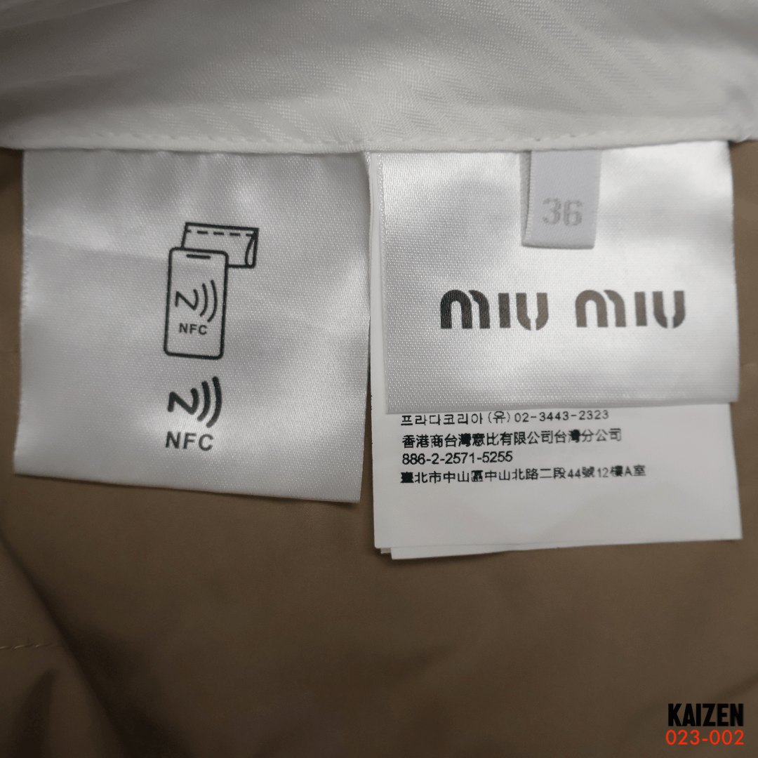 Miu Miu MIU MIU - CARGO PANTS Size 29" - 10 Thumbnail