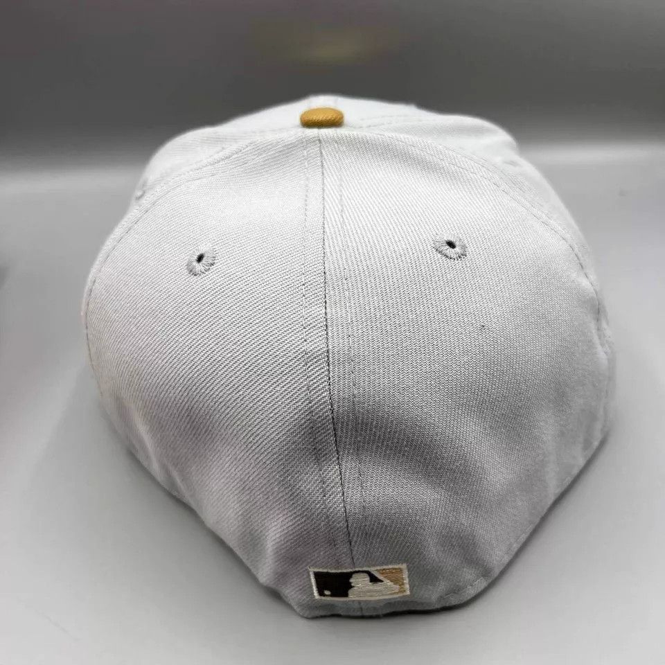 New Era Houston Astros Hat Men 7 5/8 59Fifty New Era MLB Fitted Cap Size ONE SIZE - 5 Thumbnail