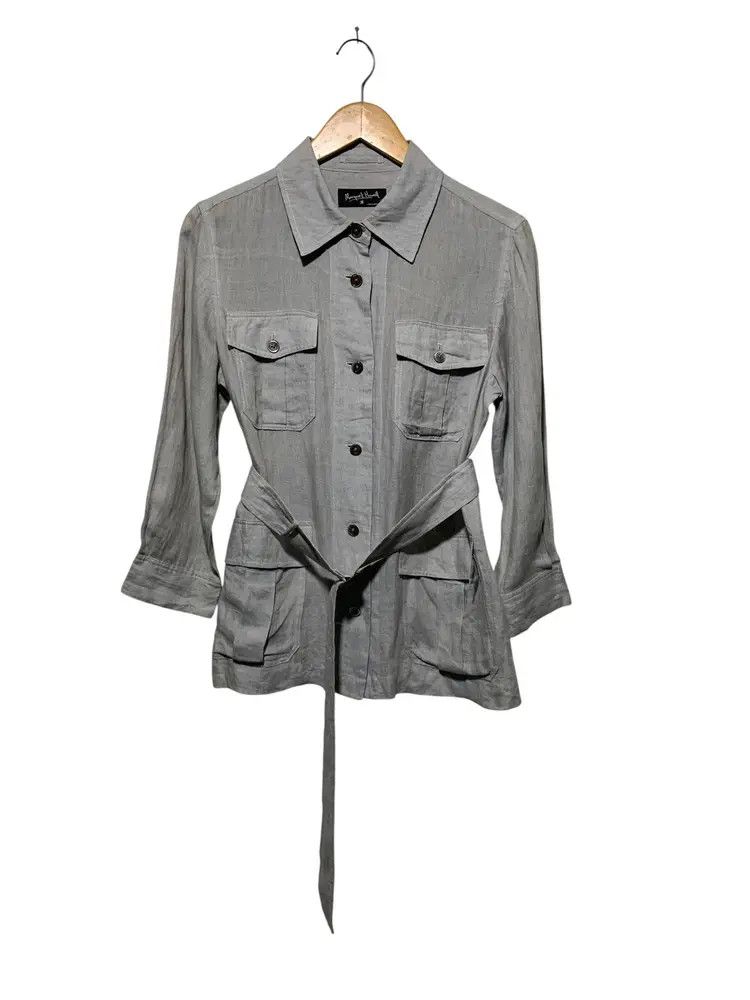 Margaret Howell Margaret Howell linen cargo parka shirt Size M / US 6-8 / IT 42-44 - 3 Thumbnail