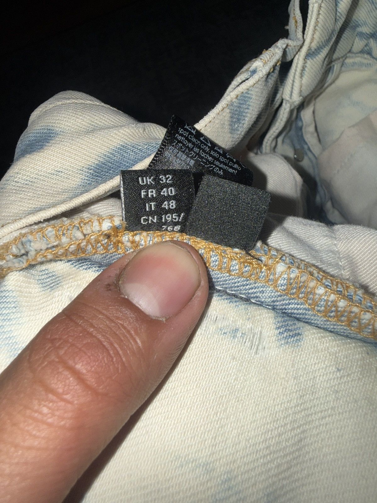 Amiri Amiri jeans baggy Size US 32 / EU 48 - 16 Thumbnail