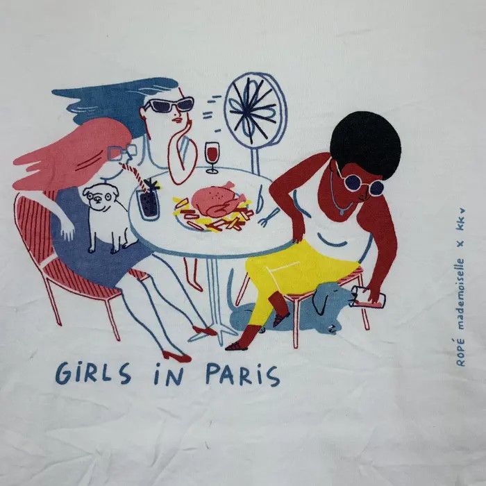 Vintage ROPE MADEMOISELLE x CAMILLE DE CUSSAC Tee Shirt Size S / US 4 / IT 40 - 5 Thumbnail