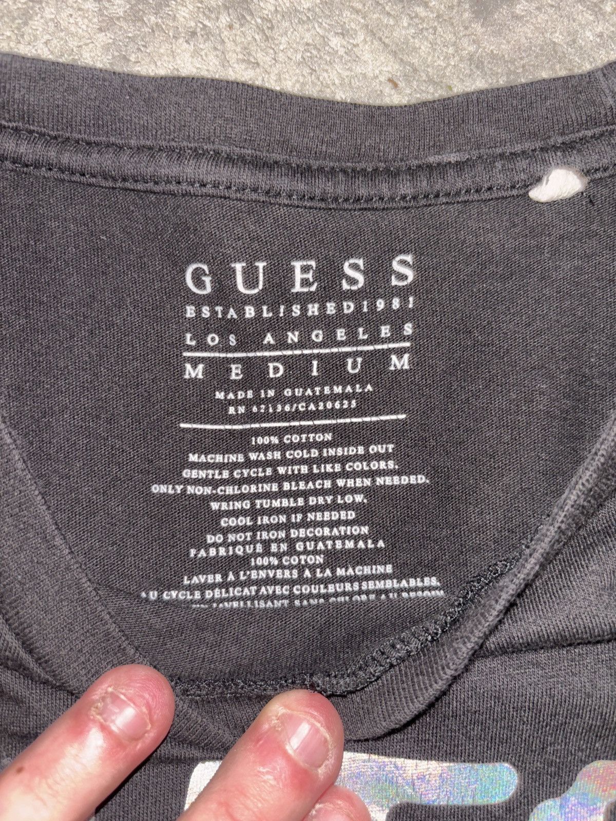 Guess Guess tee Size US M / EU 48-50 / 2 - 1 Thumbnail