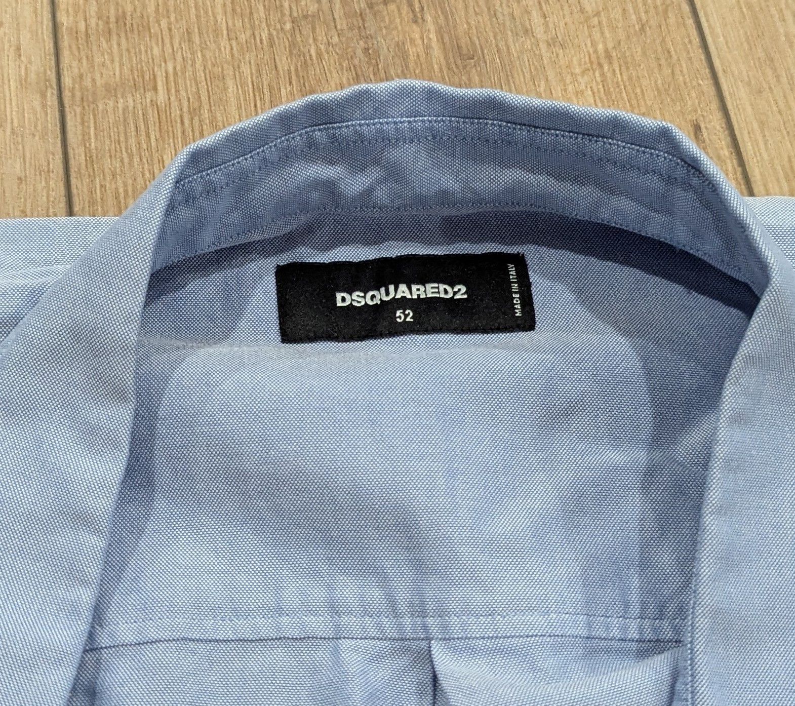 Dsquared2 Dsquared2 Layered LS Button Up Oxford Shirt Light Blue 52 Size US L / EU 52-54 / 3 - 6 Thumbnail