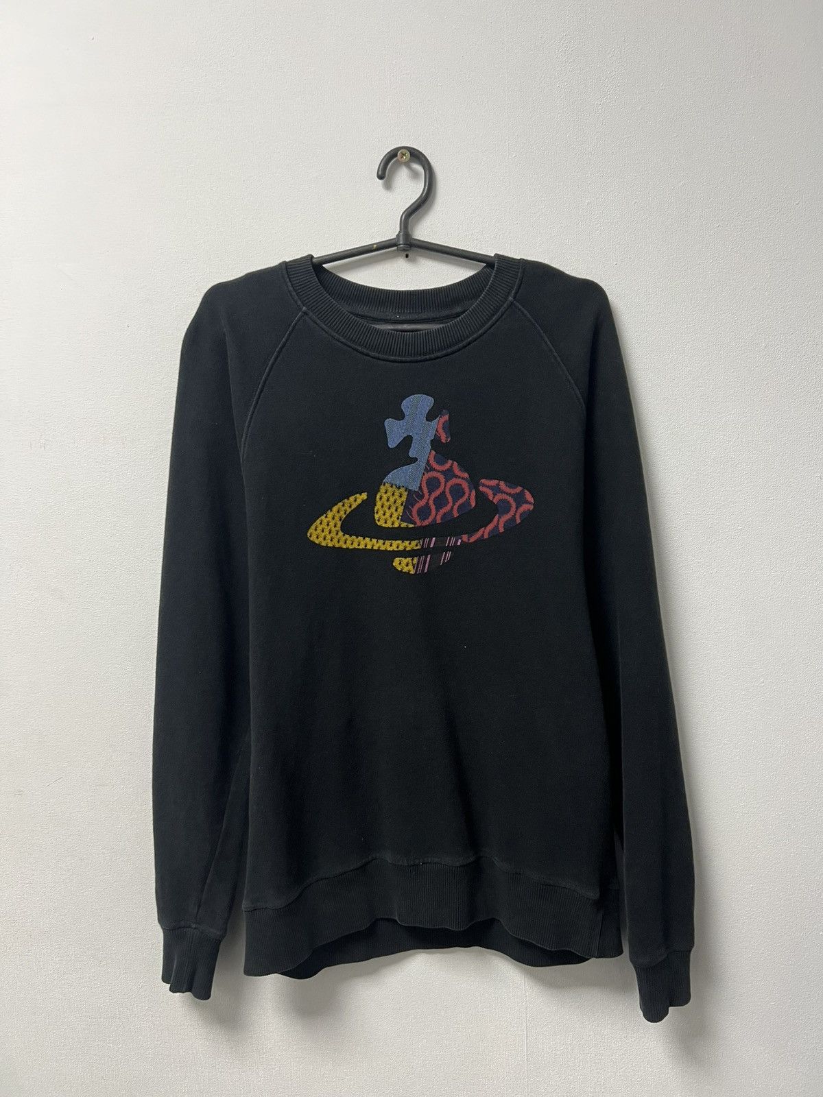 Vivienne Westwood Vintage Vivienne Westwood Sweatshirt Big Logo Orb Pullover Size US S / EU 44-46 / 1 - 1 Thumbnail