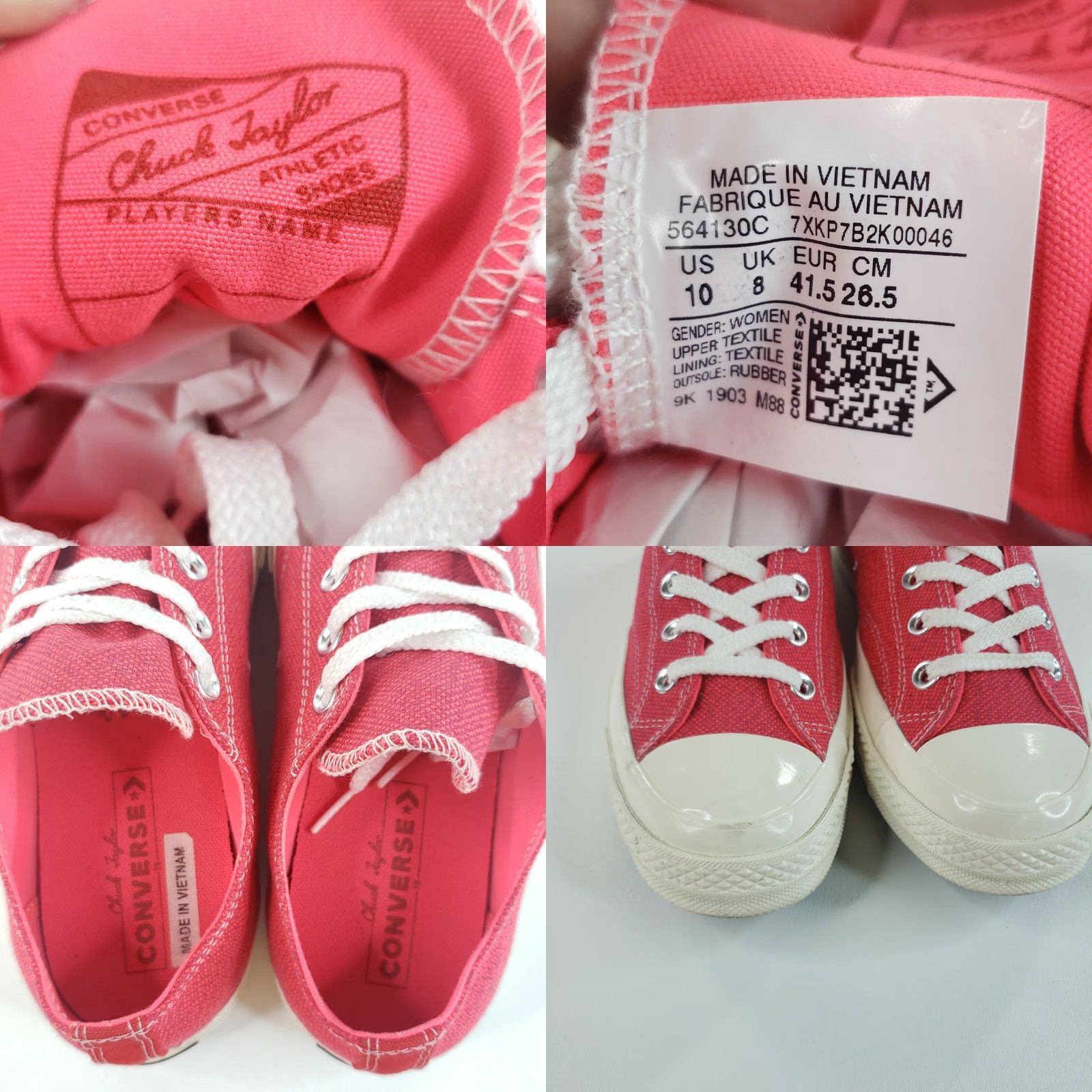 Converse Converse Chuck 70 Ox Women's Shoes Size 10 Pink Size US 8 / IT 38 - 8 Thumbnail