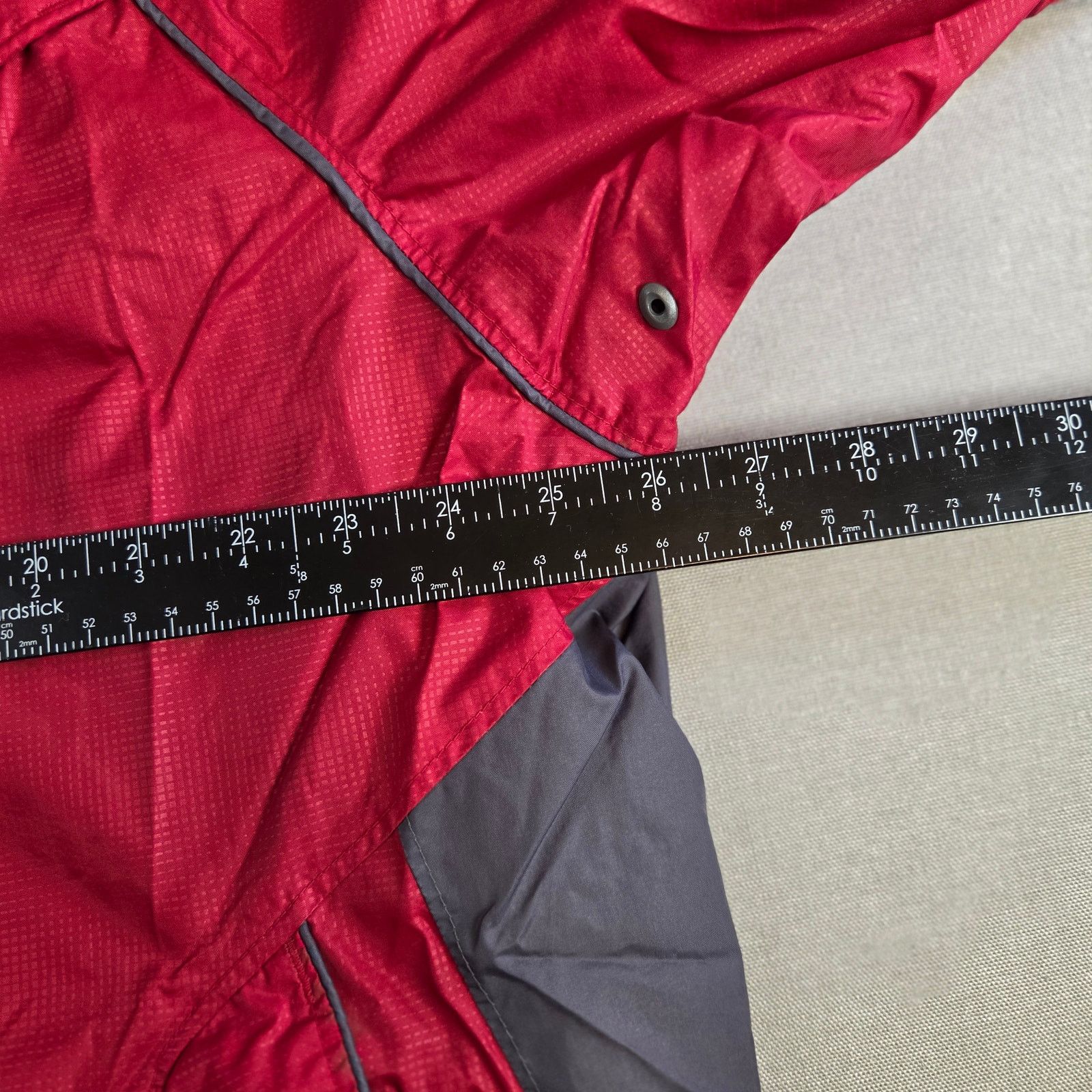 Columbia Columbia XL Red Gray Nylon Hooded Jacket Size US XL / EU 56 / 4 - 9 Thumbnail